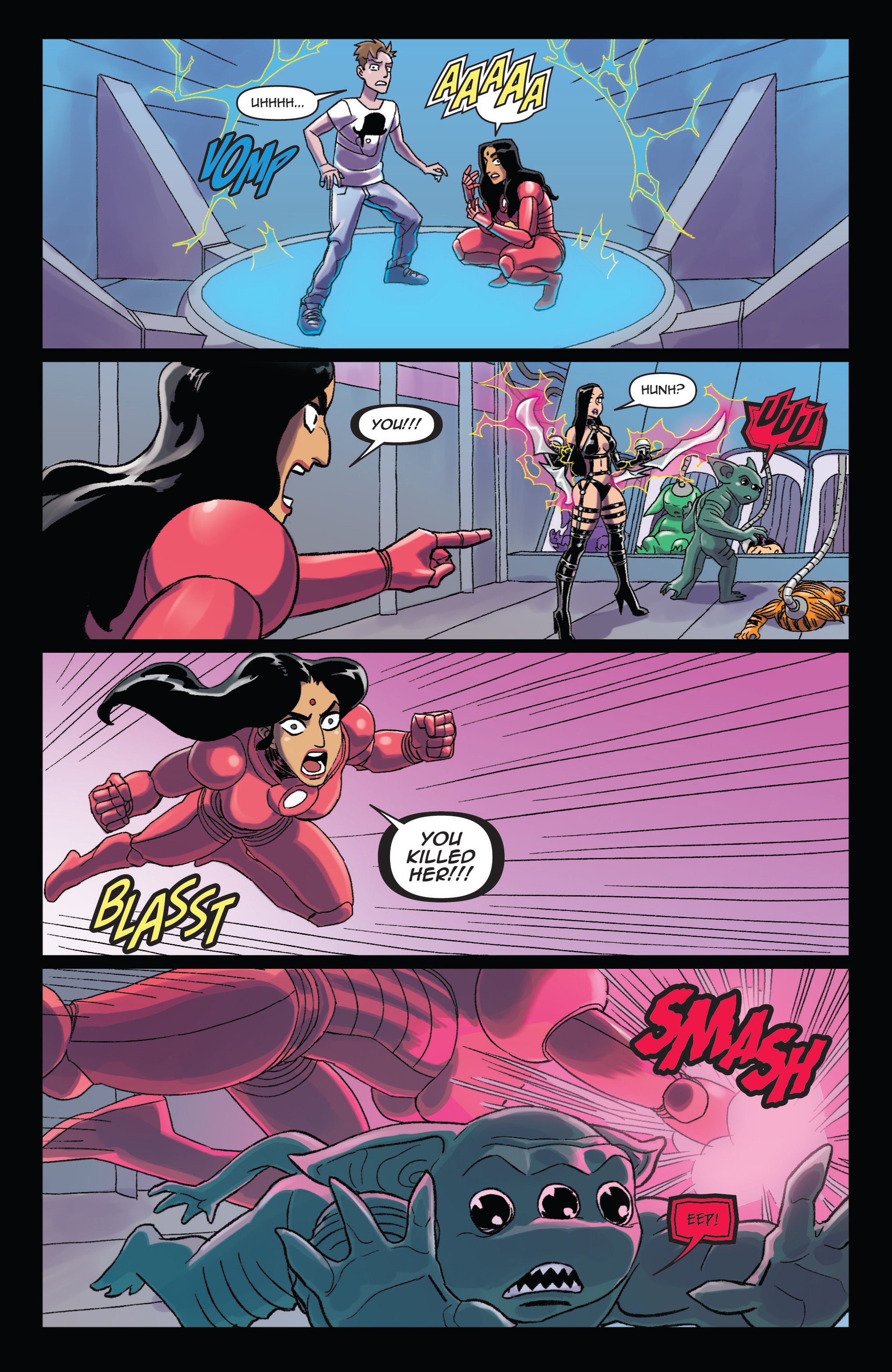 Read online Vampblade Season 4 comic -  Issue #1 - 12