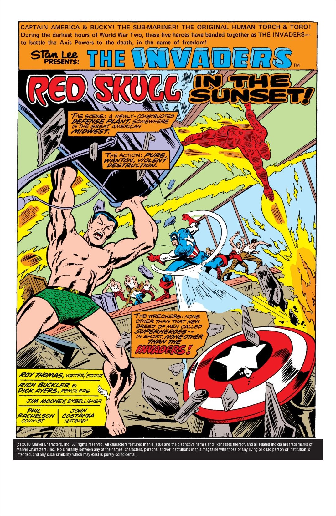 Read online The Invaders Classic comic -  Issue # TPB 1 (Part 2) - 12