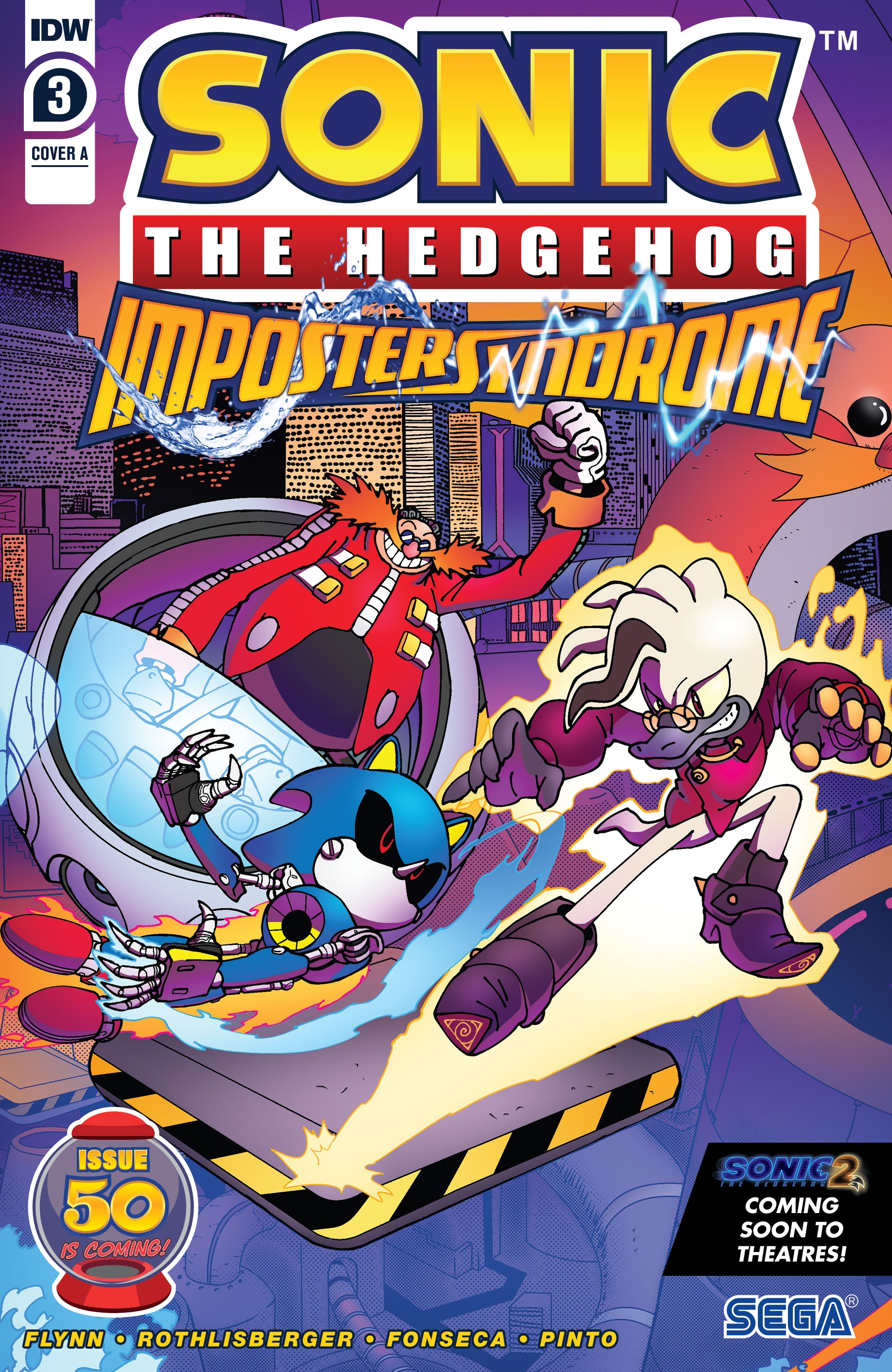 Read online Sonic the Hedgehog: Imposter Syndrome comic -  Issue #3 - 1