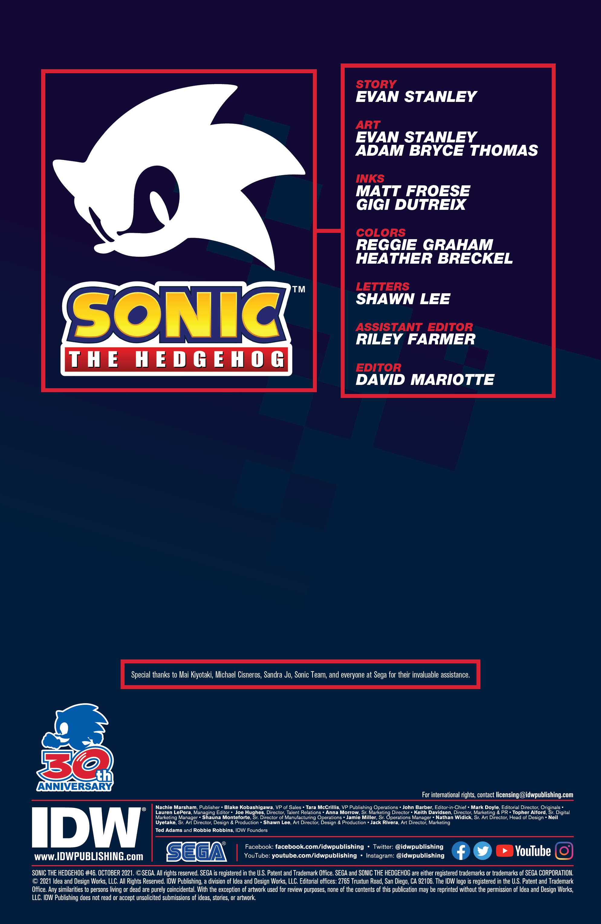 Read online Sonic the Hedgehog (2018) comic -  Issue #46 - 2