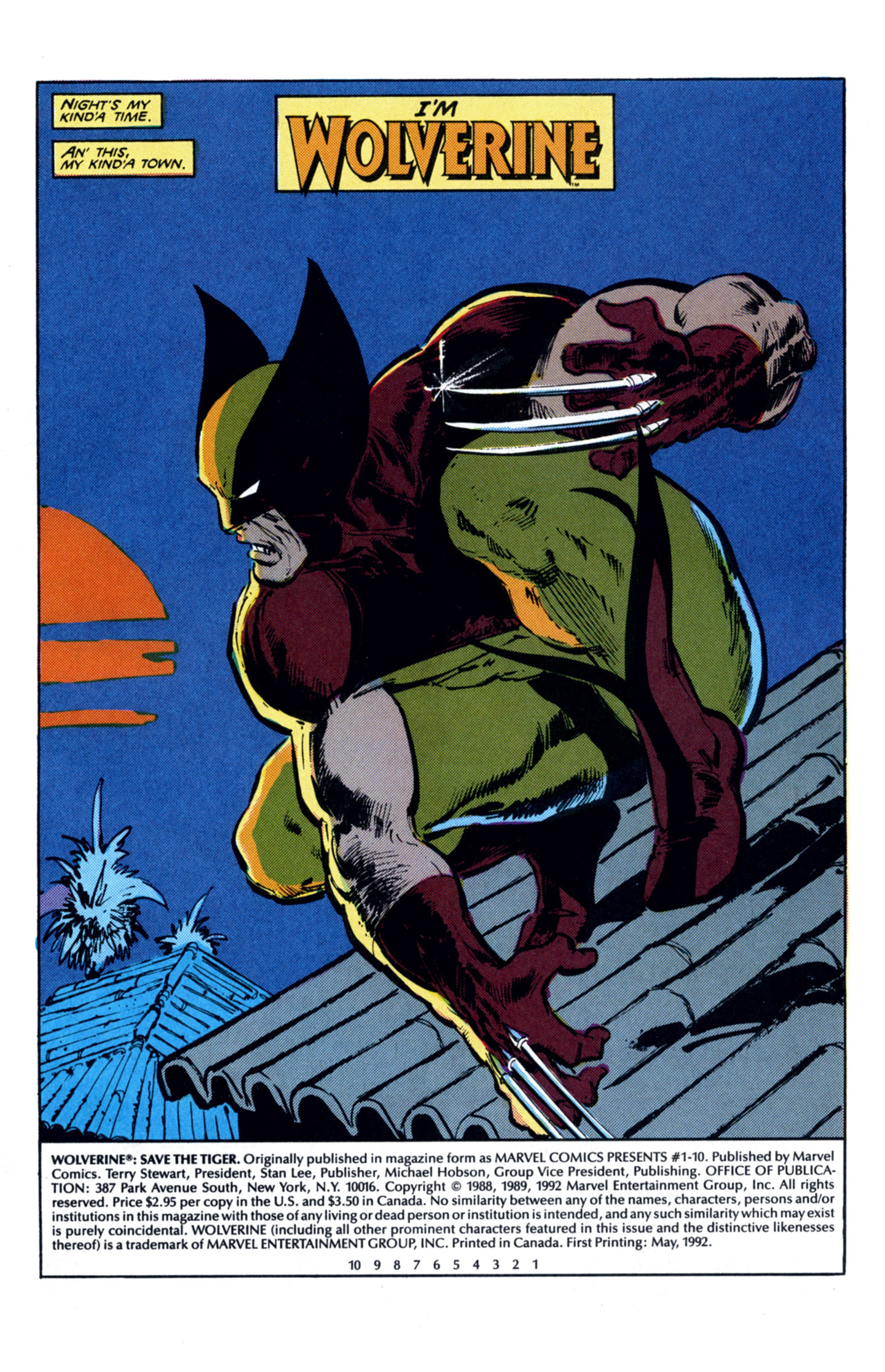 Read online Wolverine: Save the Tiger comic -  Issue # Full - 2