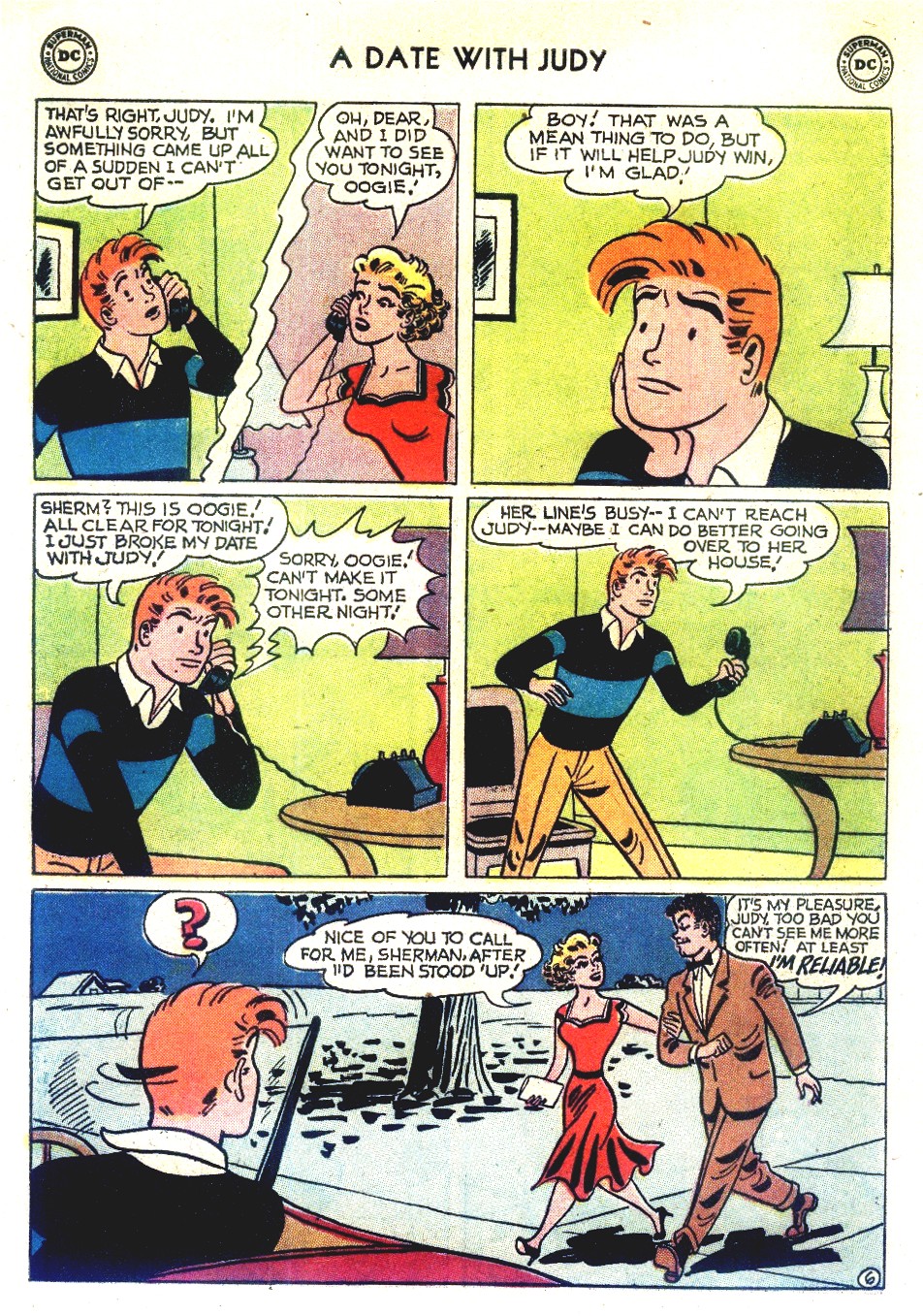 Read online A Date with Judy comic -  Issue #66 - 8