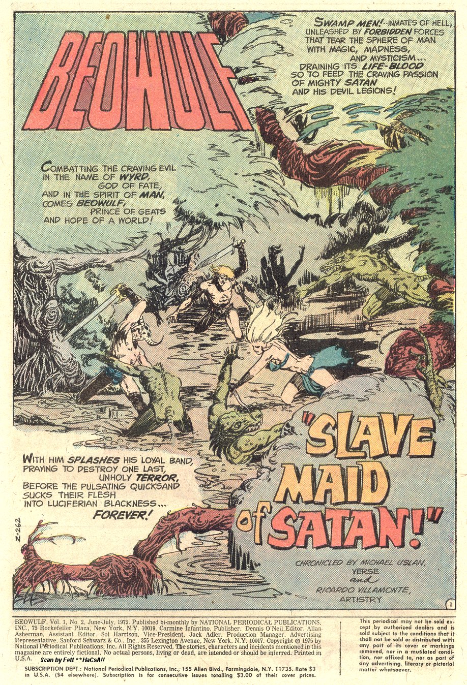 Read online Beowulf (1975) comic -  Issue #2 - 2