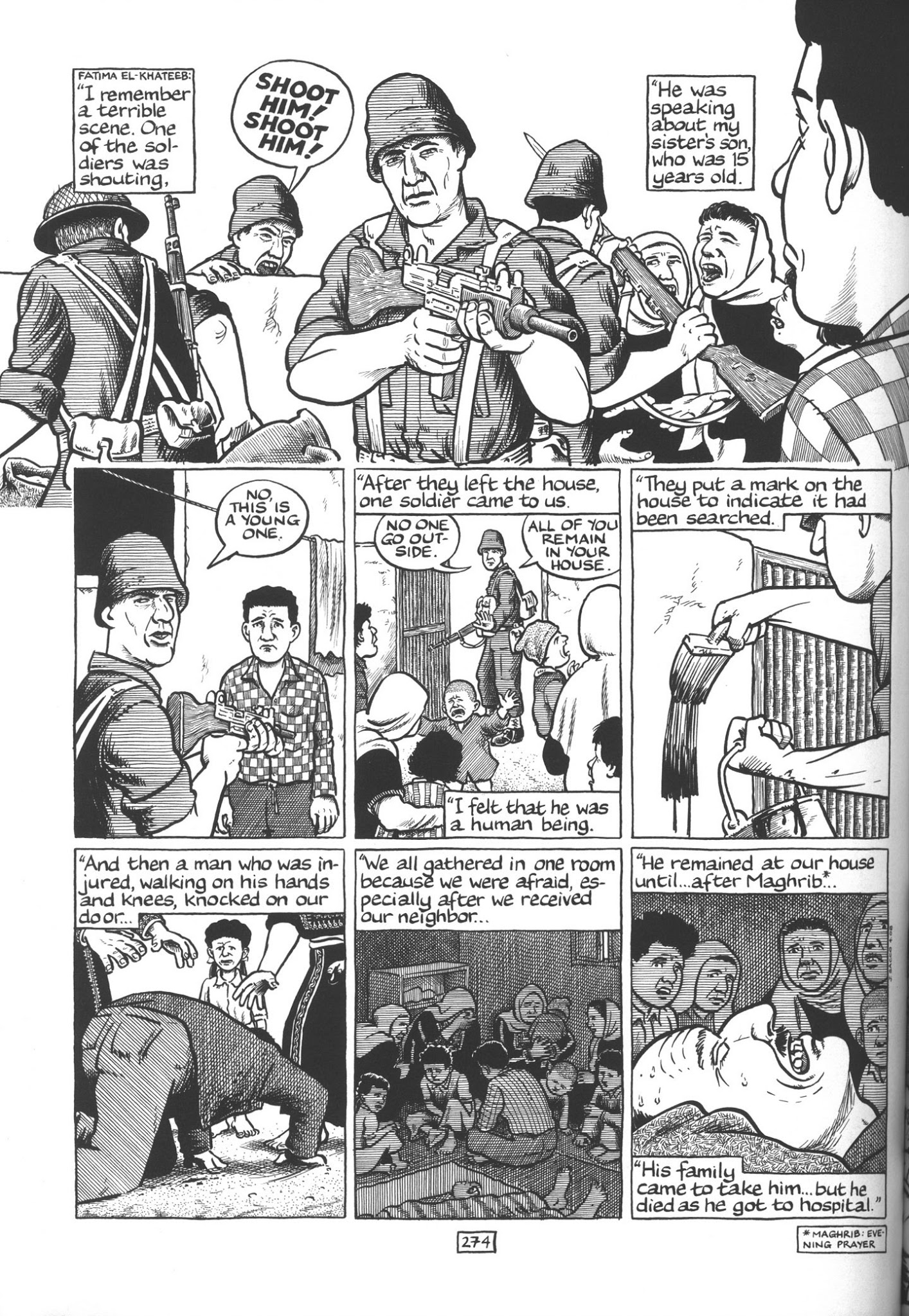 Read online Footnotes in Gaza comic -  Issue # TPB - 292