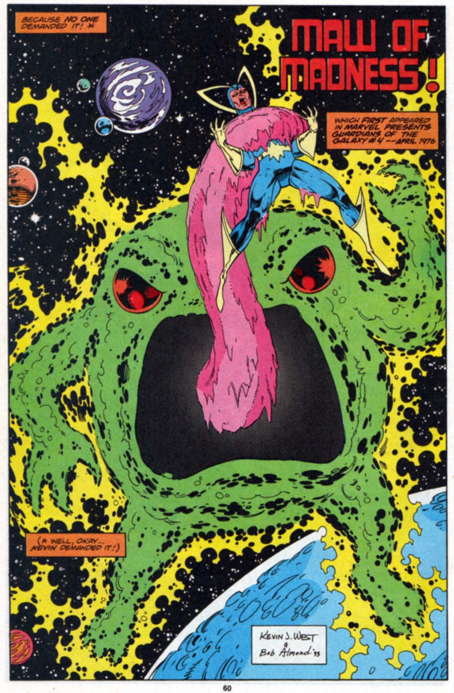 Read online Guardians of the Galaxy (1990) comic -  Issue # _Annual 3 - 53