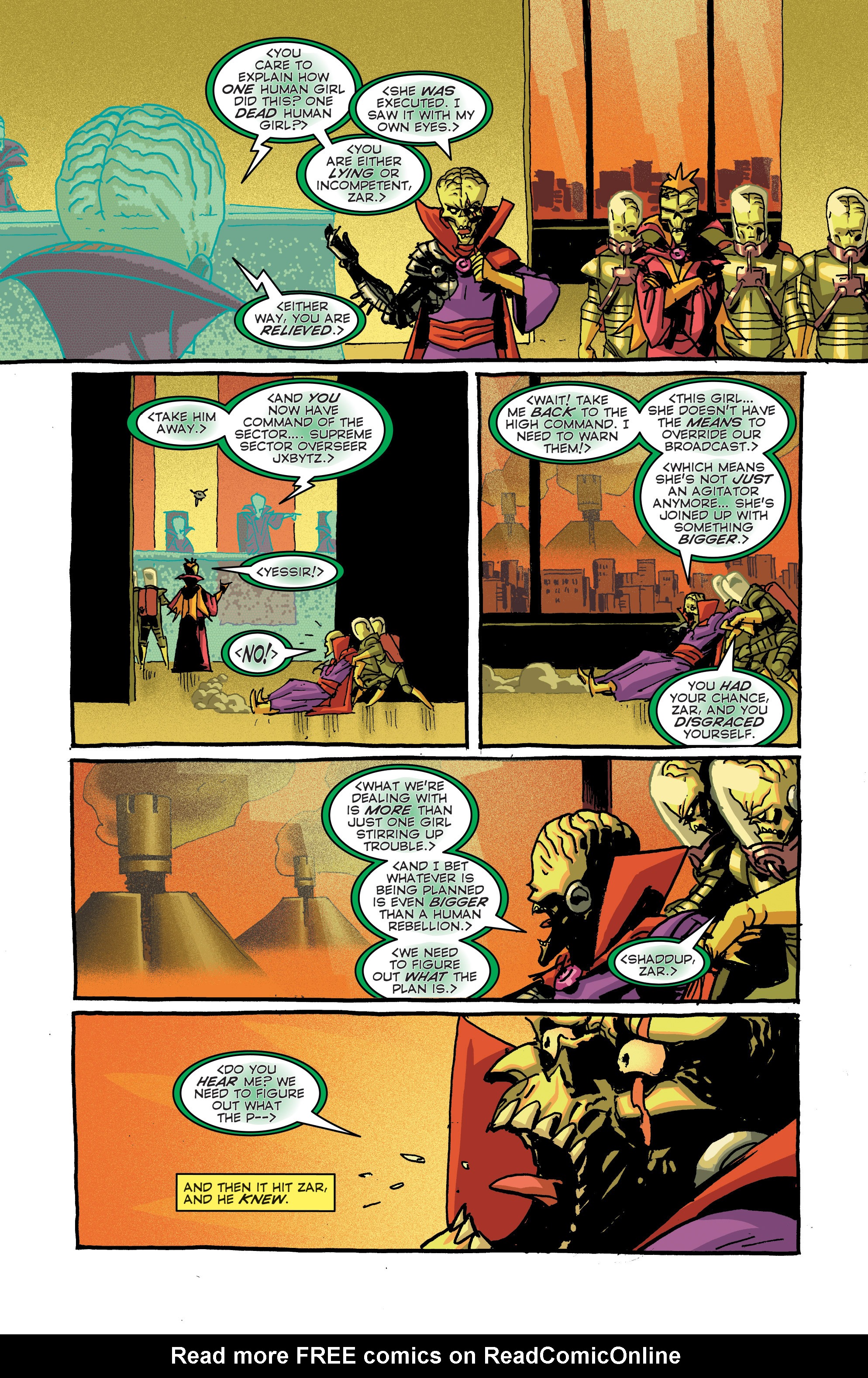 Read online Mars Attacks: Occupation comic -  Issue #5 - 10
