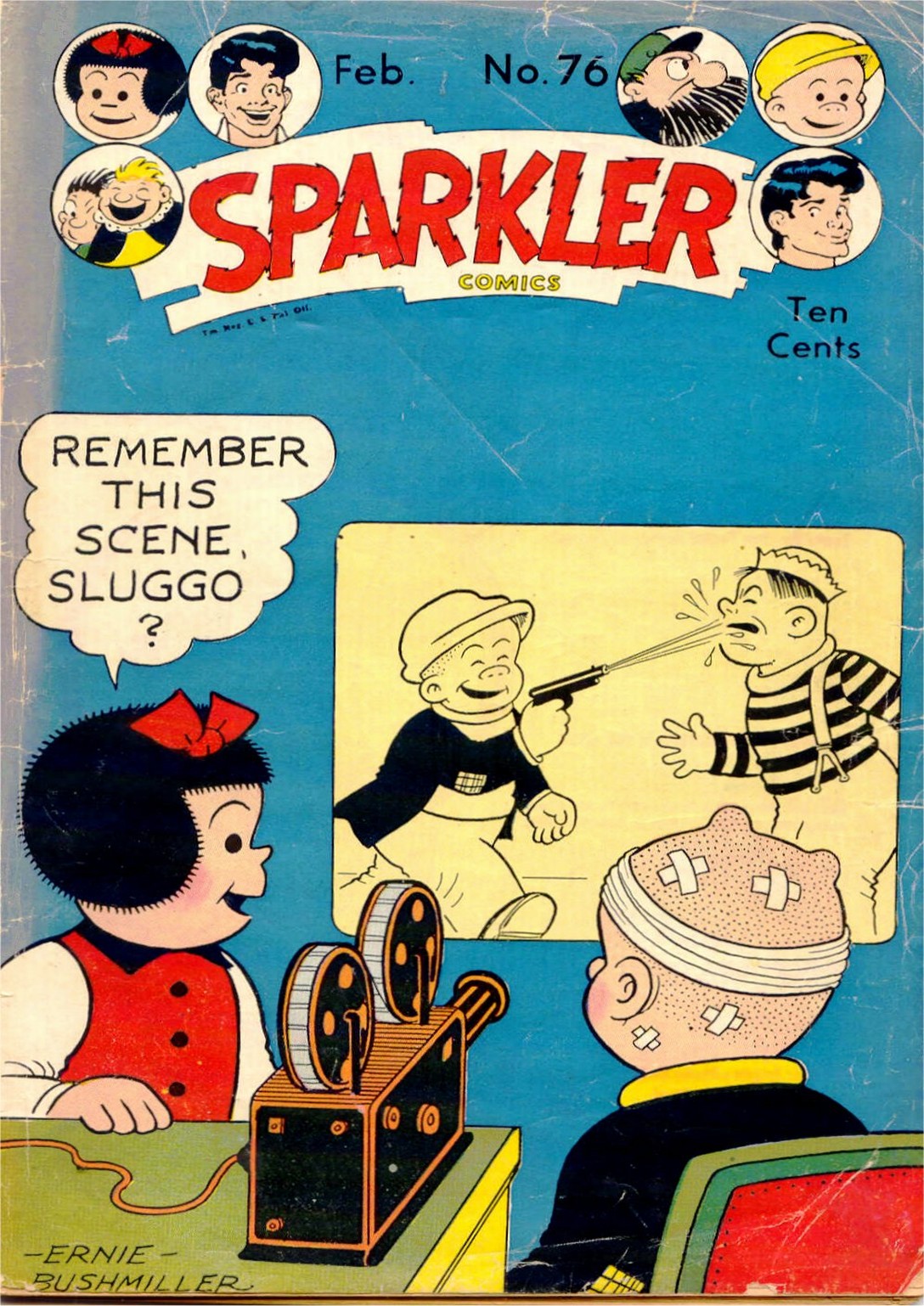 Read online Sparkler Comics comic -  Issue #76 - 1