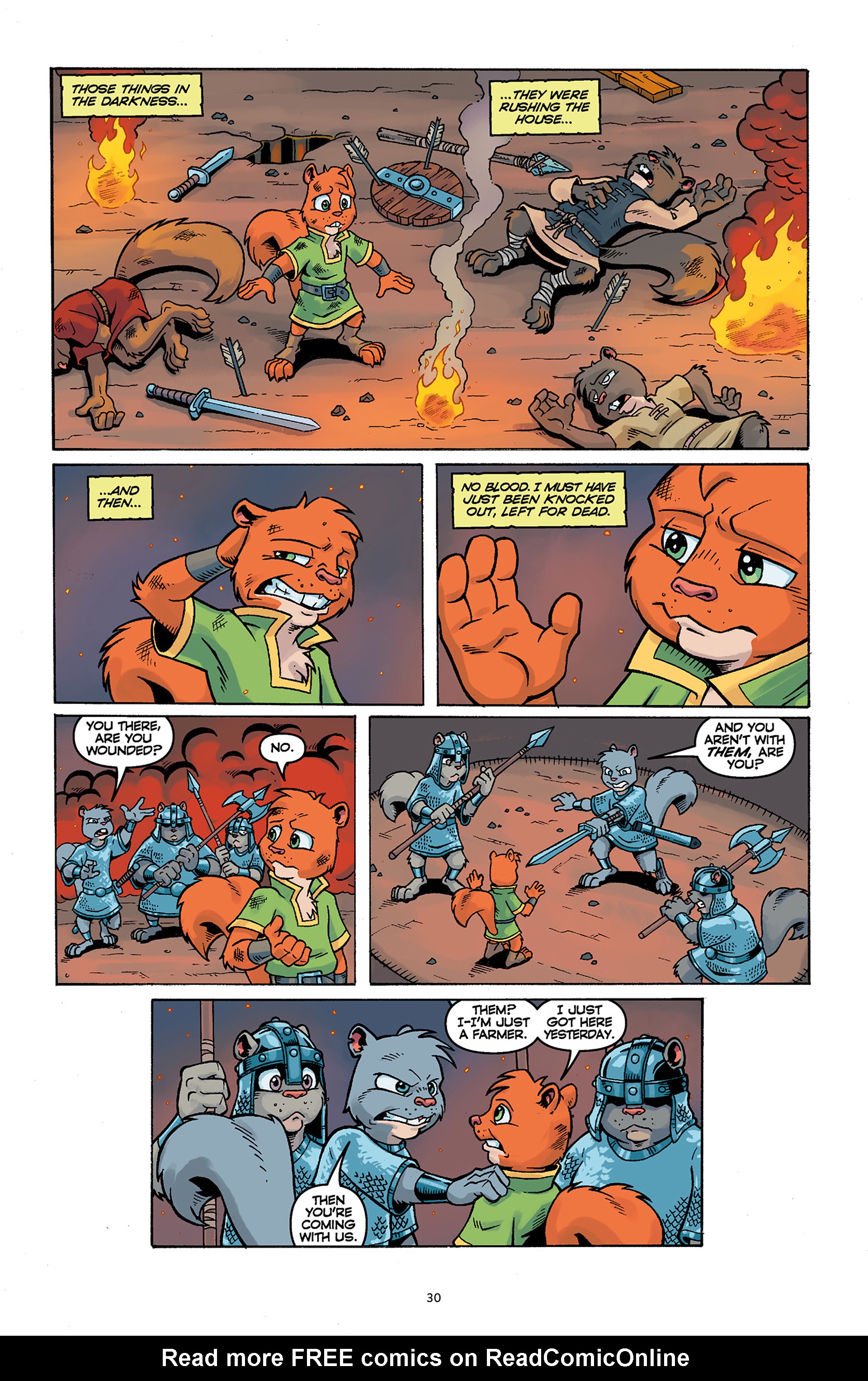 Read online Sons of Ashgard: Ill Met in Elmgard comic -  Issue # TPB (Part 1) - 31