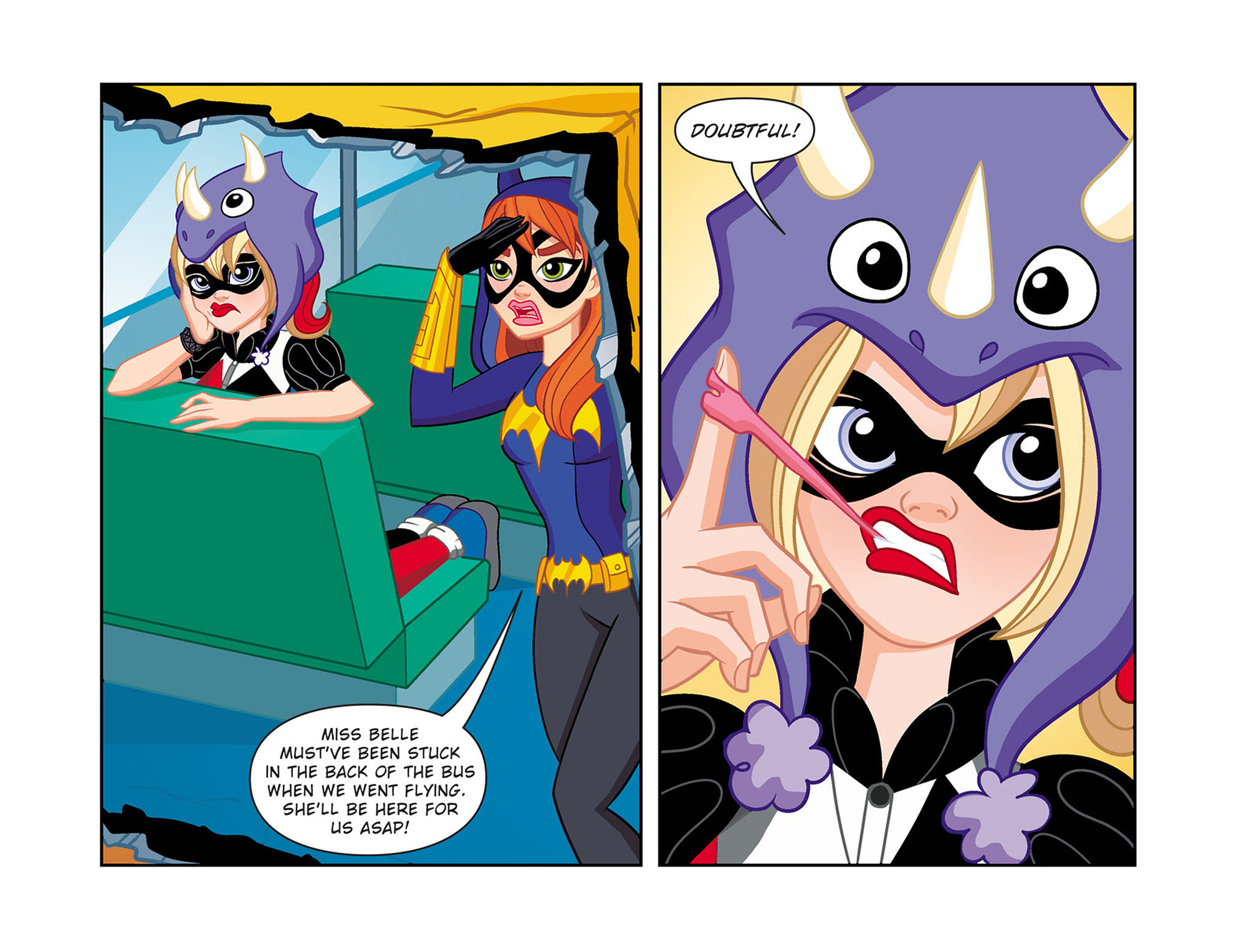 Read online DC Super Hero Girls: Past Times at Super Hero High comic -  Issue #2 - 12