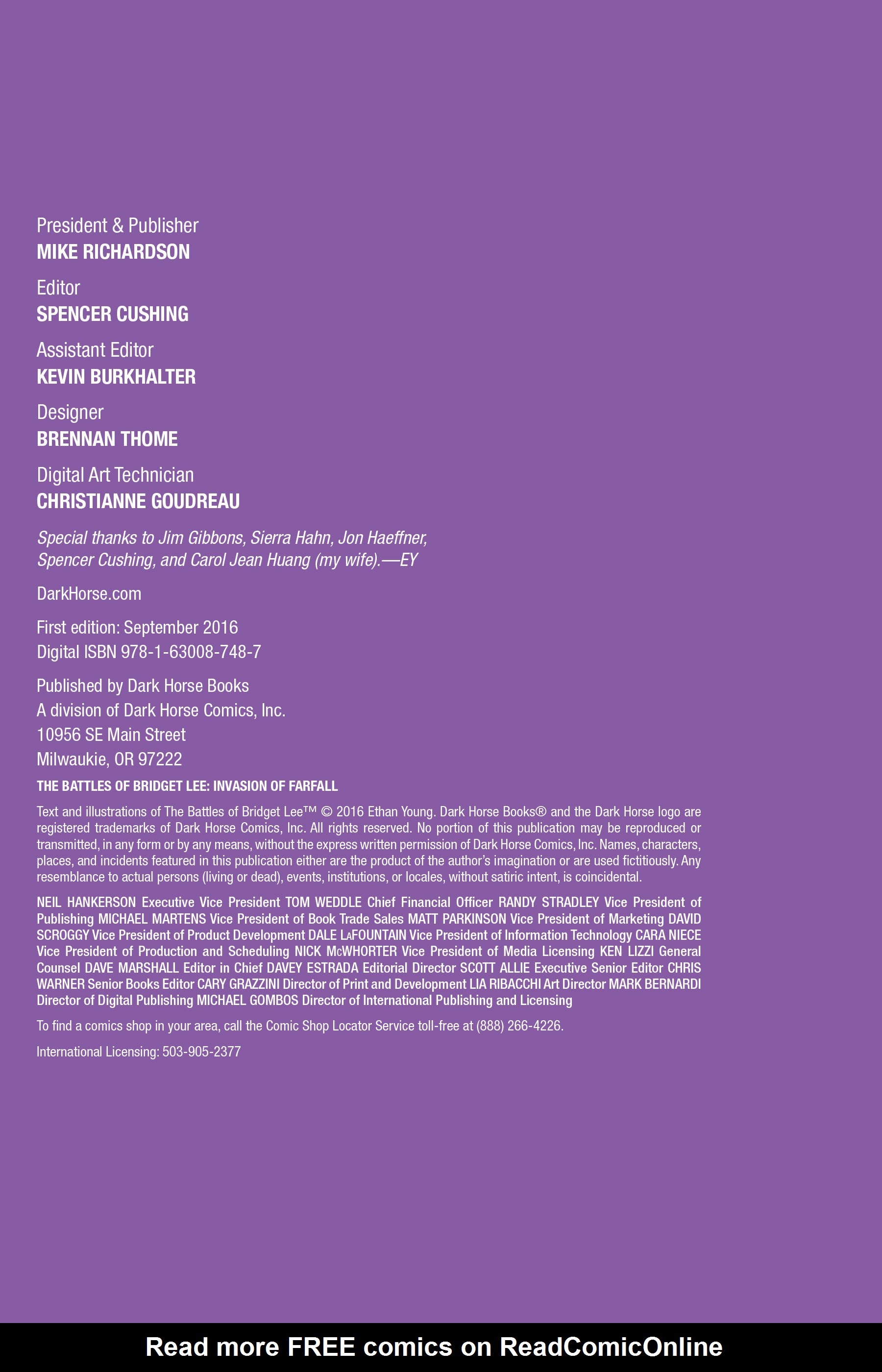 Read online The Battles of Bridget Lee comic -  Issue # TPB 1 - 6