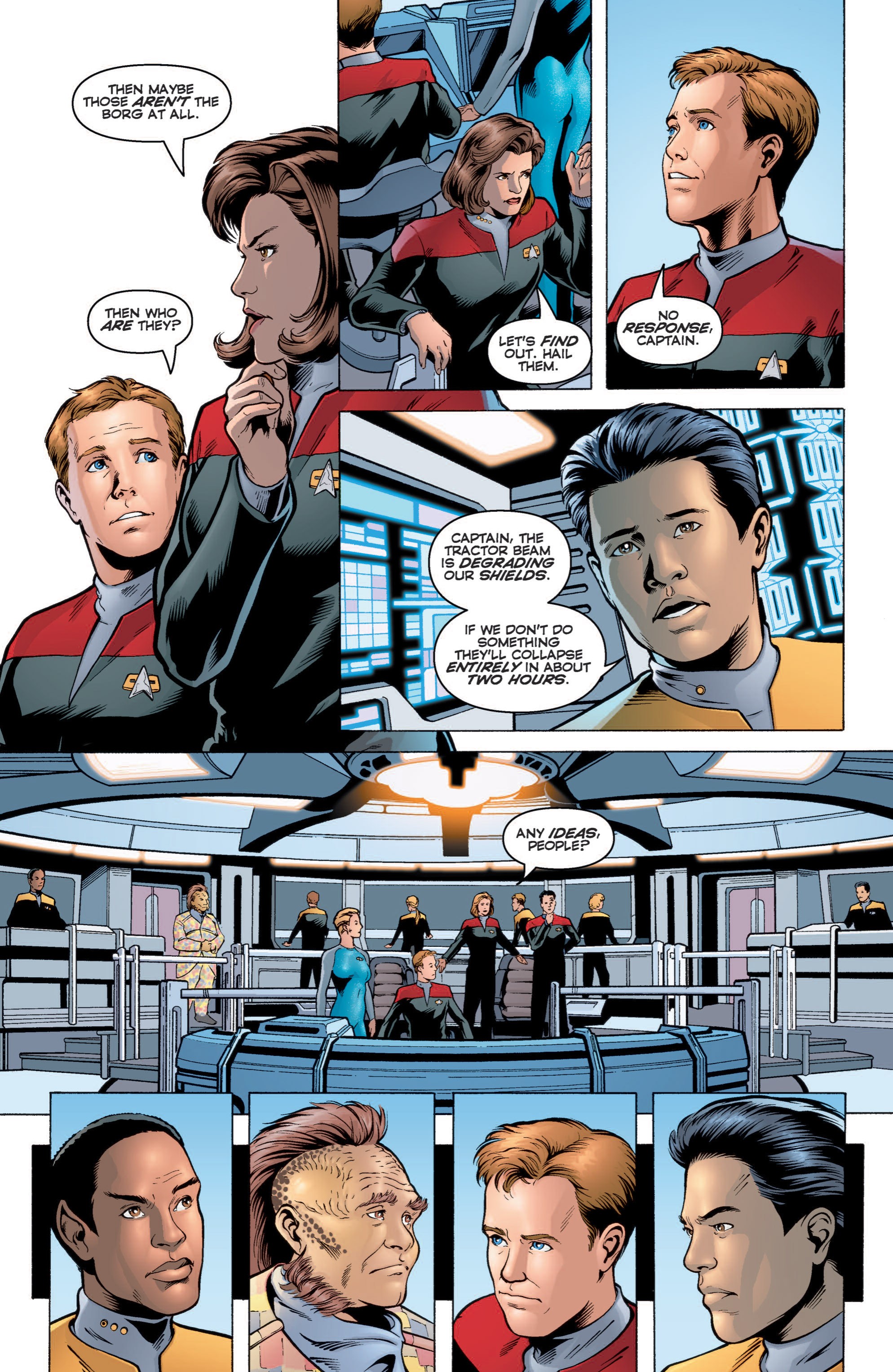 Read online Star Trek: Voyager--Encounters with the Unknown comic -  Issue # TPB - 15