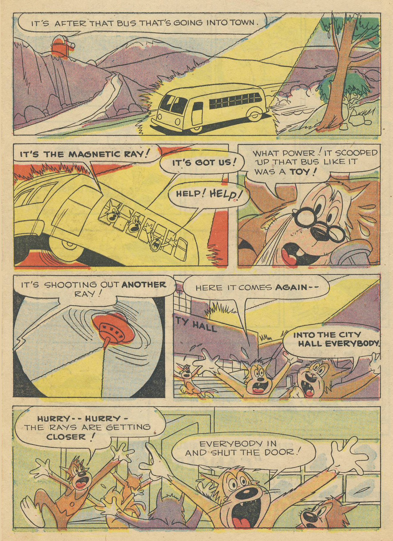 Read online Paul Terry's Mighty Mouse Comics comic -  Issue #66 - 10