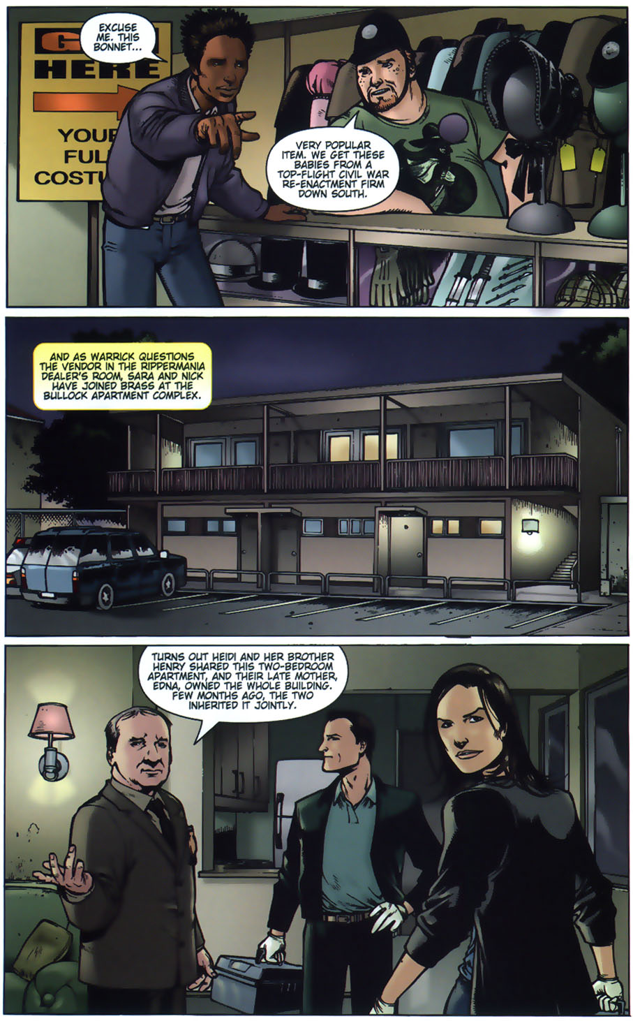 Read online CSI: Crime Scene Investigation comic -  Issue #2 - 17