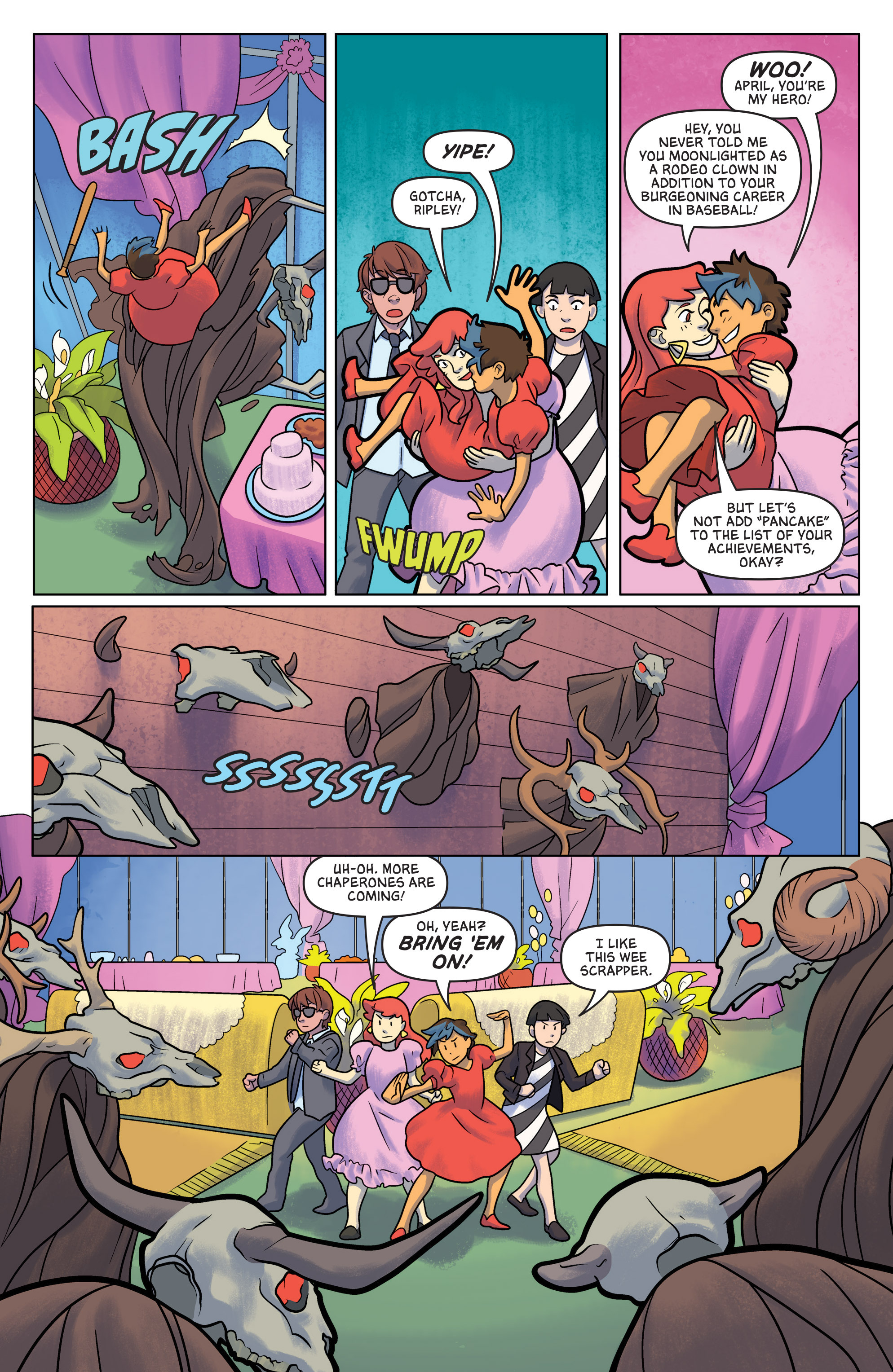 Read online Lumberjanes/Gotham Academy comic -  Issue #5 - 11