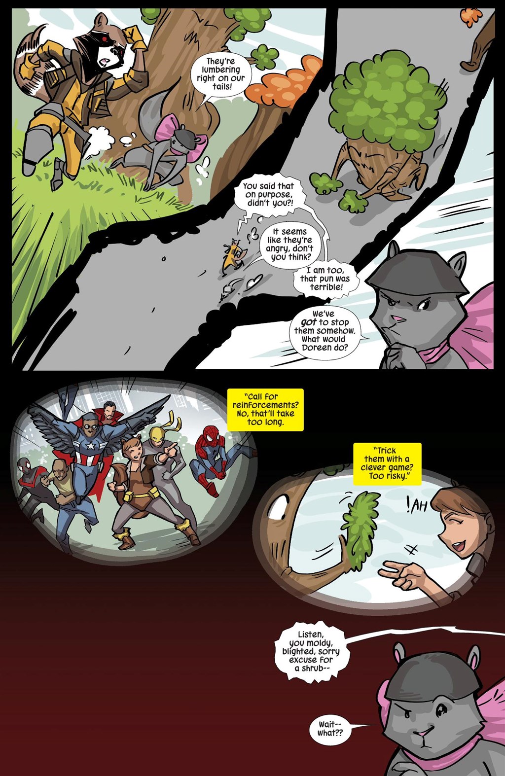 Read online Marvel-Verse: Rocket & Groot comic -  Issue # TPB - 109
