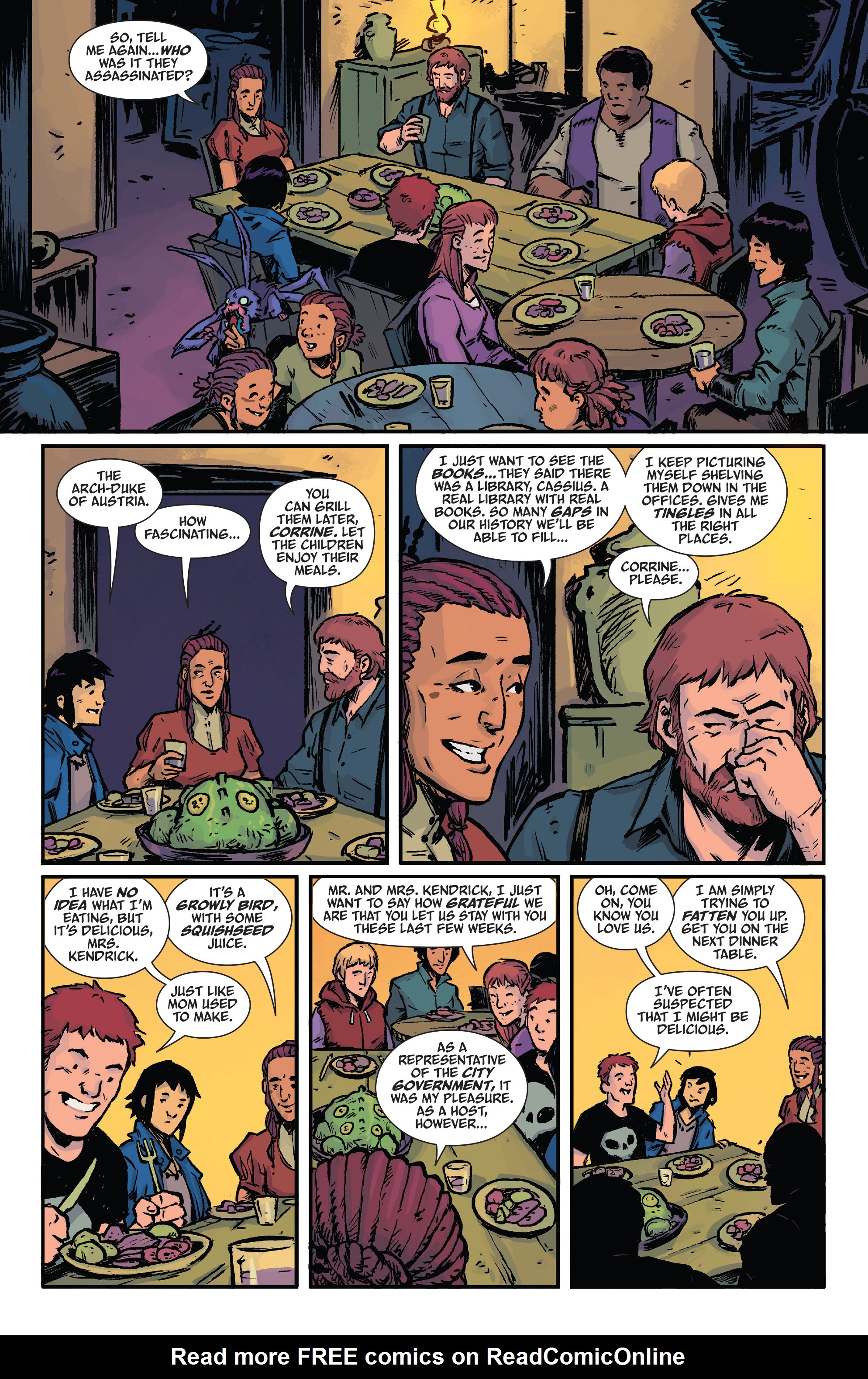 Read online The Woods comic -  Issue #9 - 13