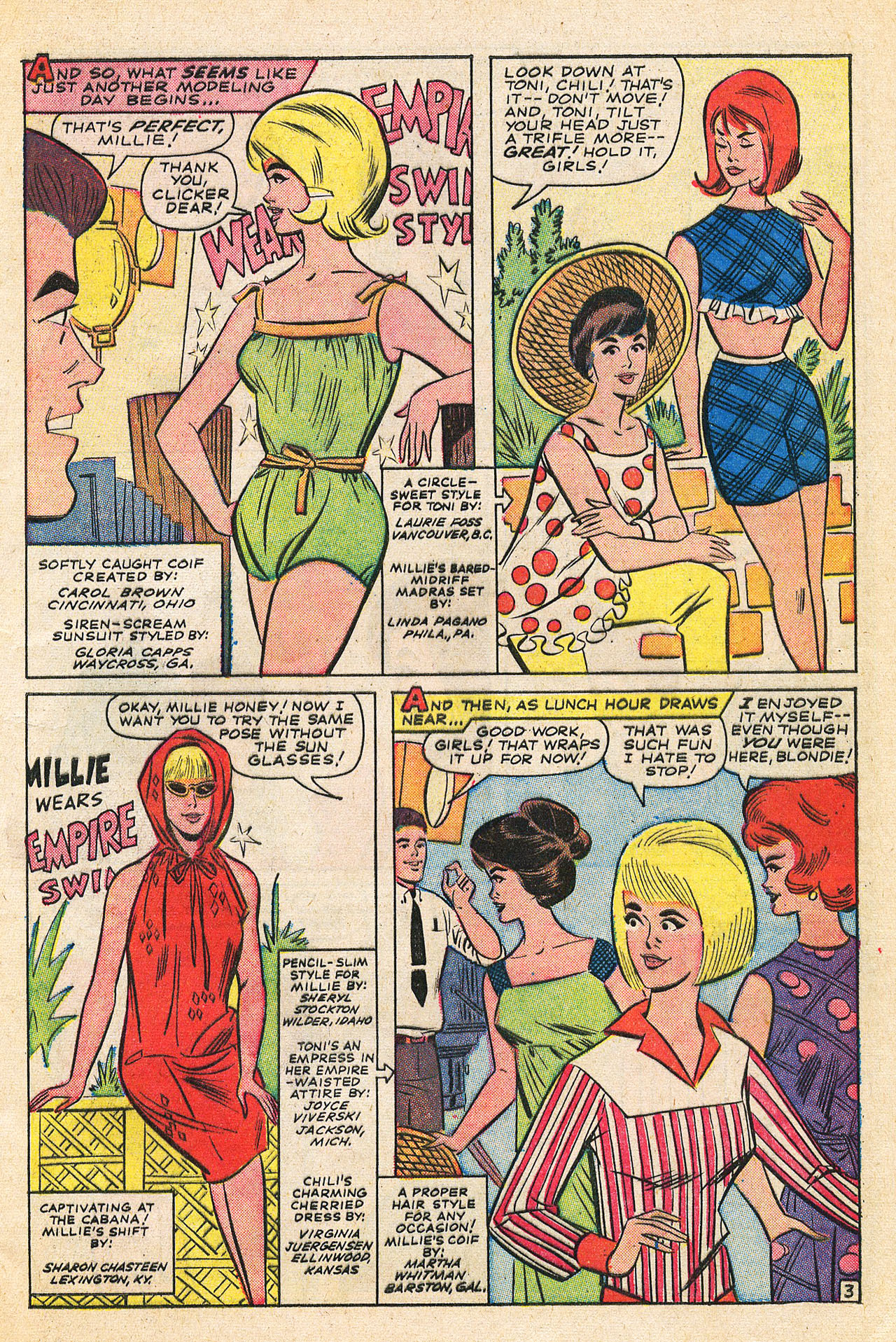 Read online Millie the Model comic -  Issue #123 - 5