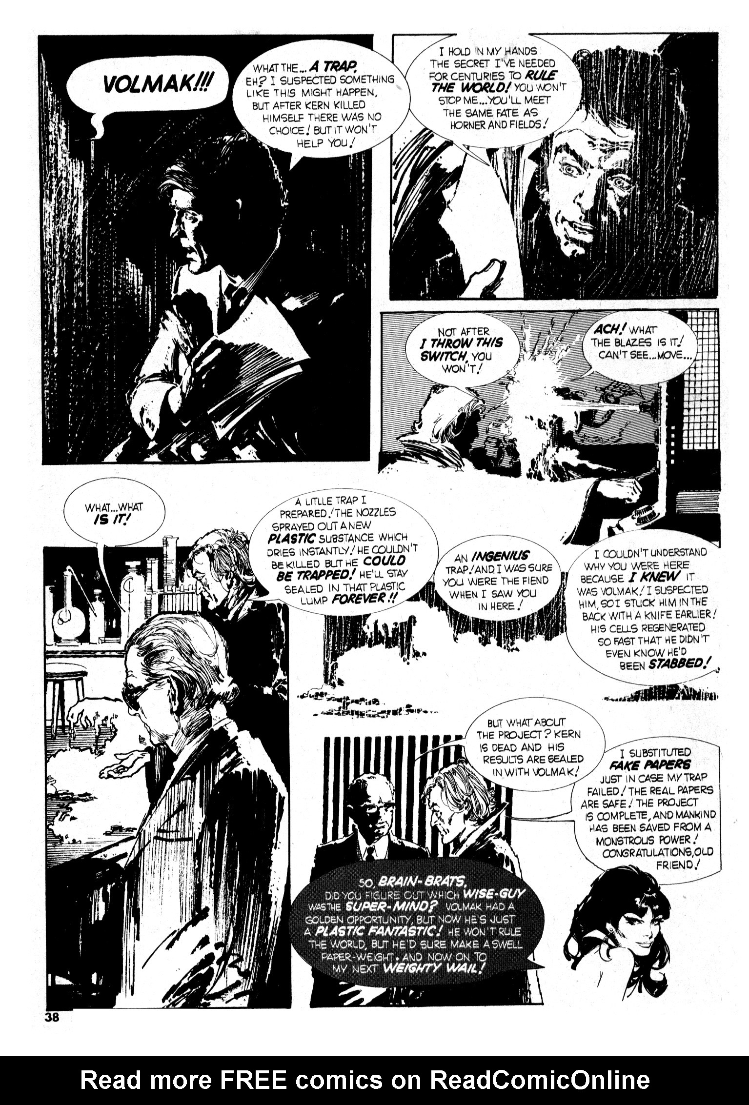 Read online Vampirella (1969) comic -  Issue #24 - 38