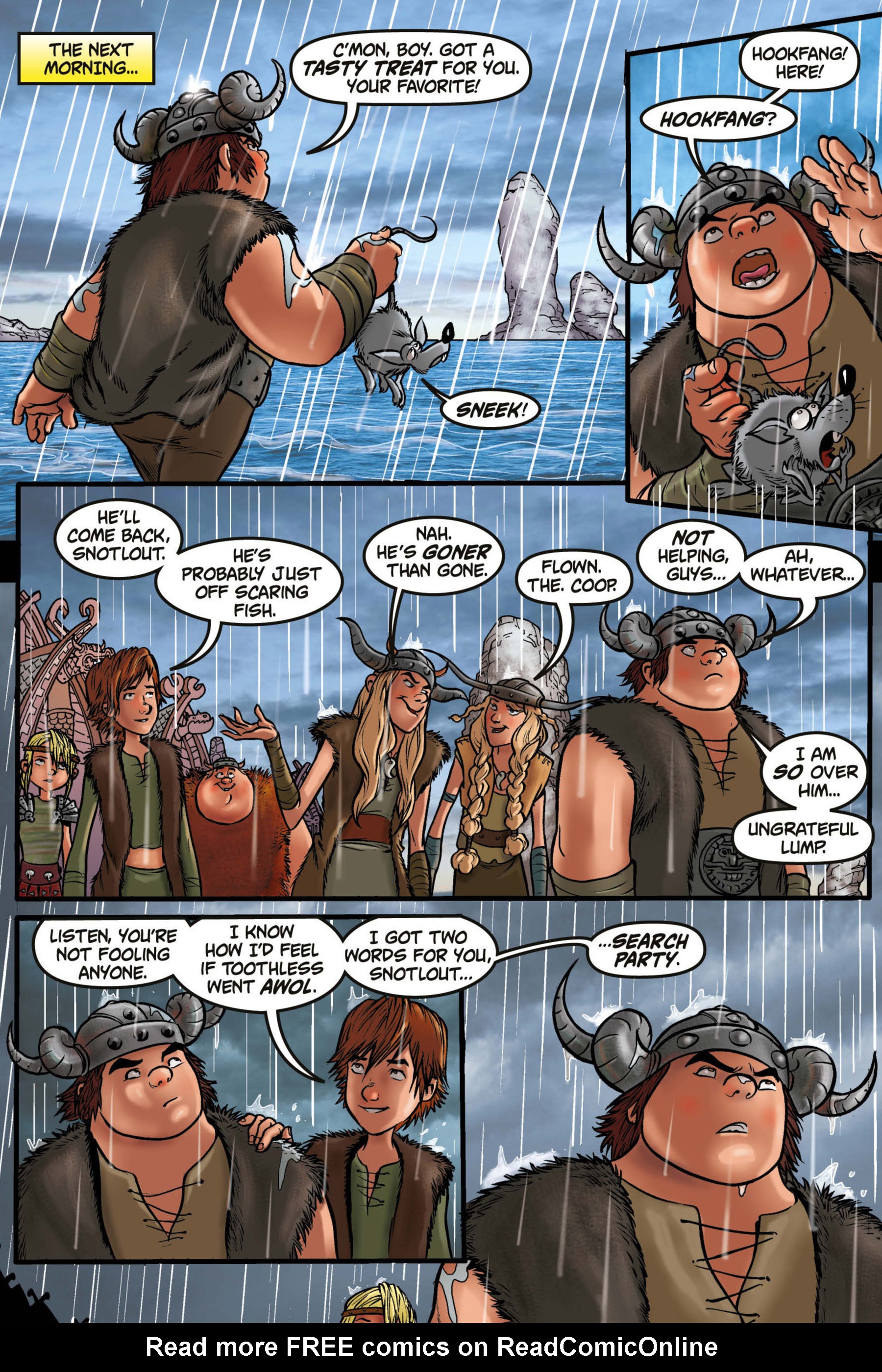 Read online DreamWorks Dragons: Riders of Berk comic -  Issue #1 - 17