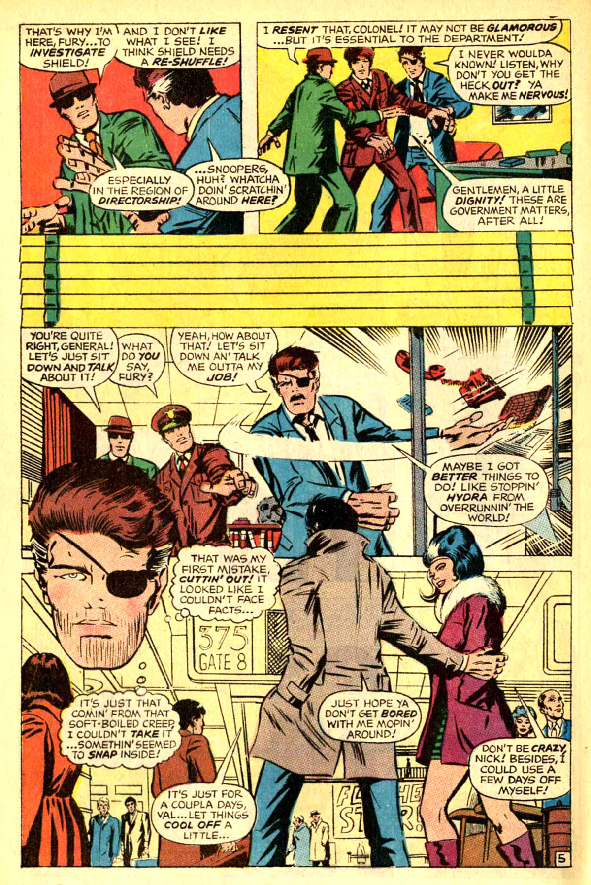 Nick Fury, Agent of SHIELD Issue #12 #12 - English 8
