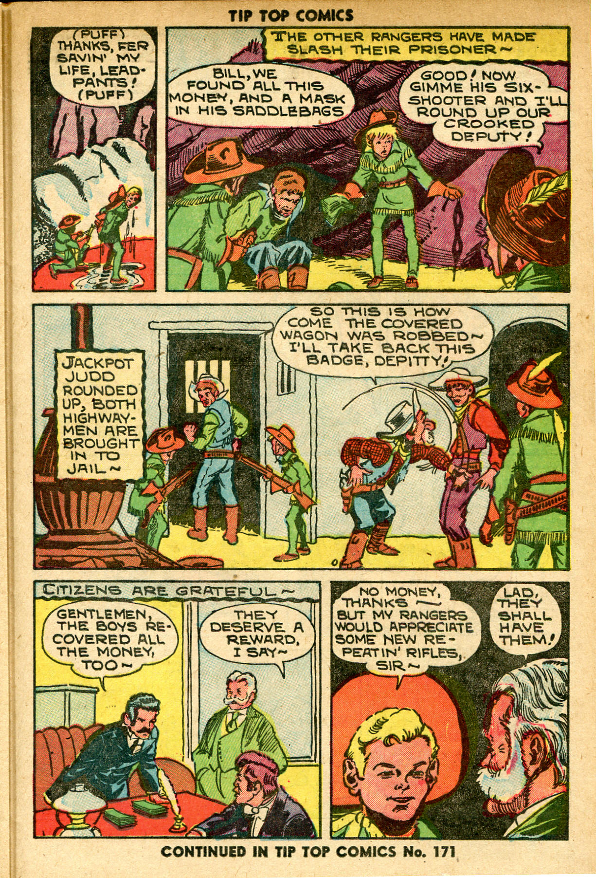 Read online Tip Top Comics comic -  Issue #170 - 25