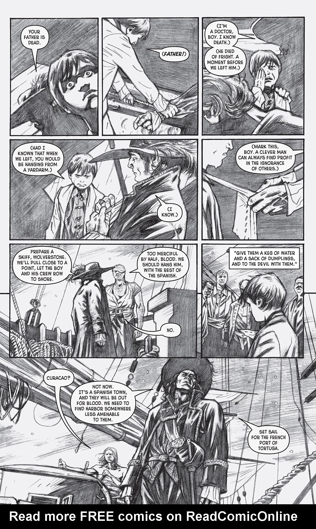 Read online Captain Blood: Odyssey comic -  Issue #2 - 12