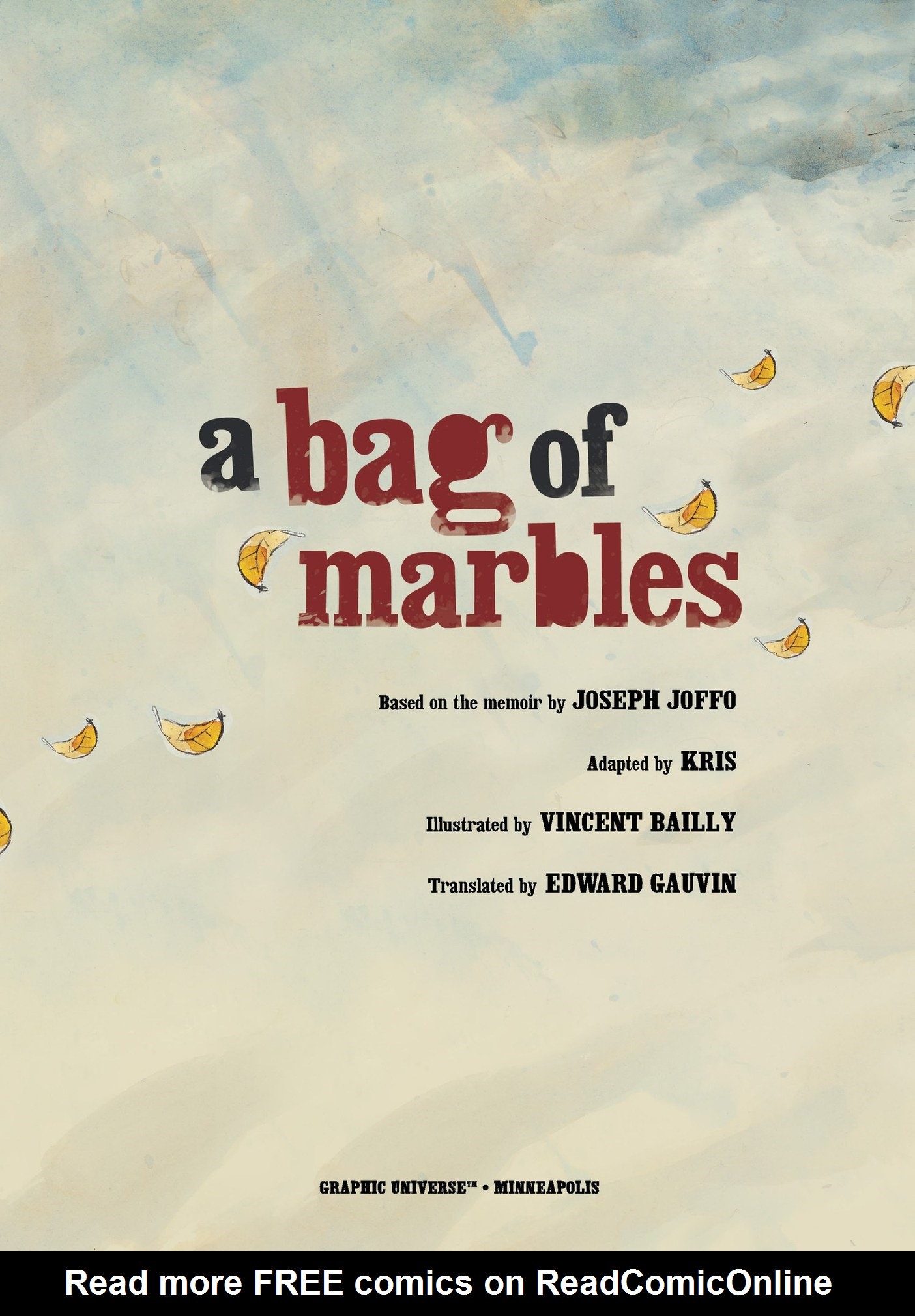Read online A Bag of Marbles comic -  Issue # TPB - 3