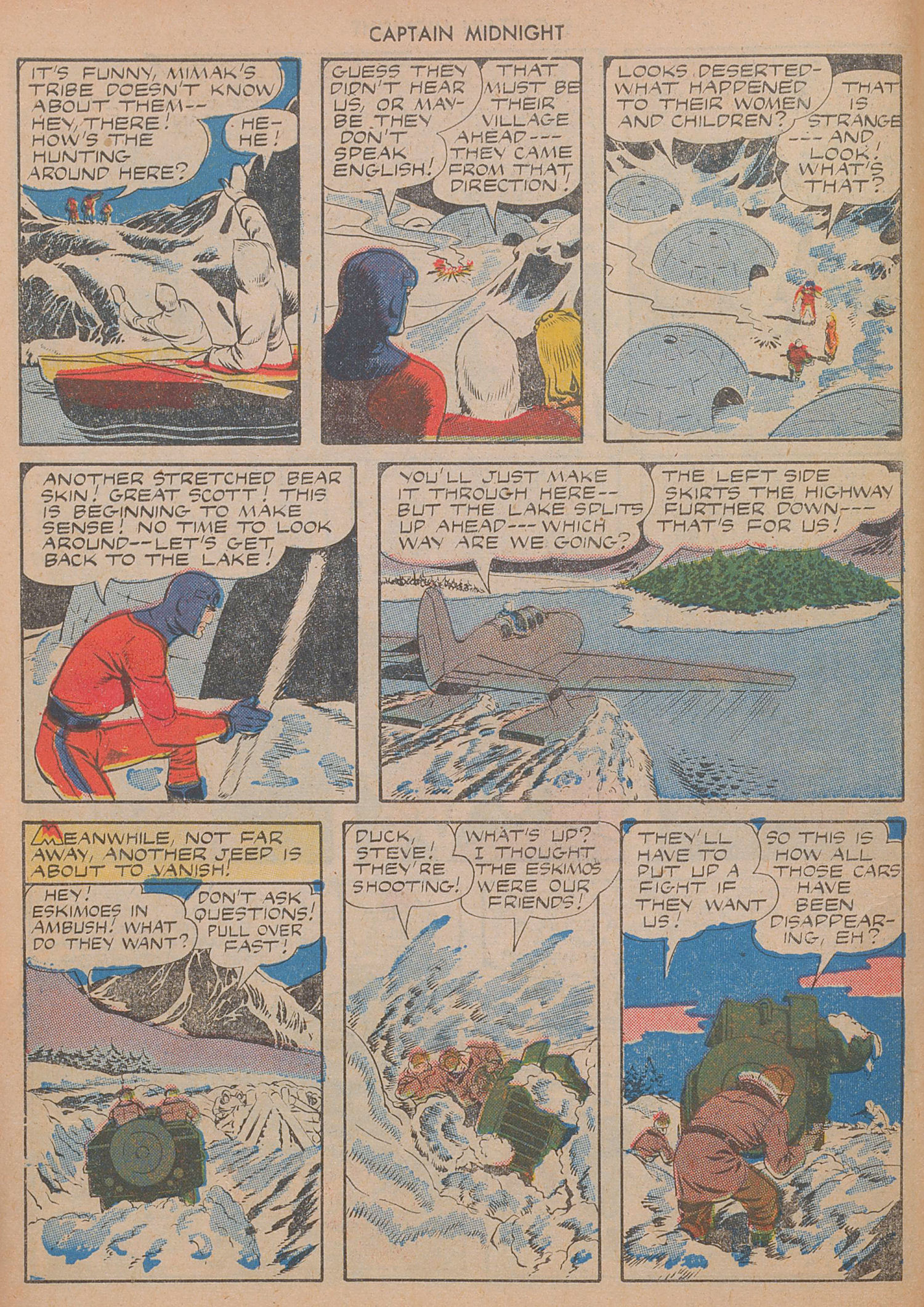 Read online Captain Midnight (1942) comic -  Issue #30 - 10