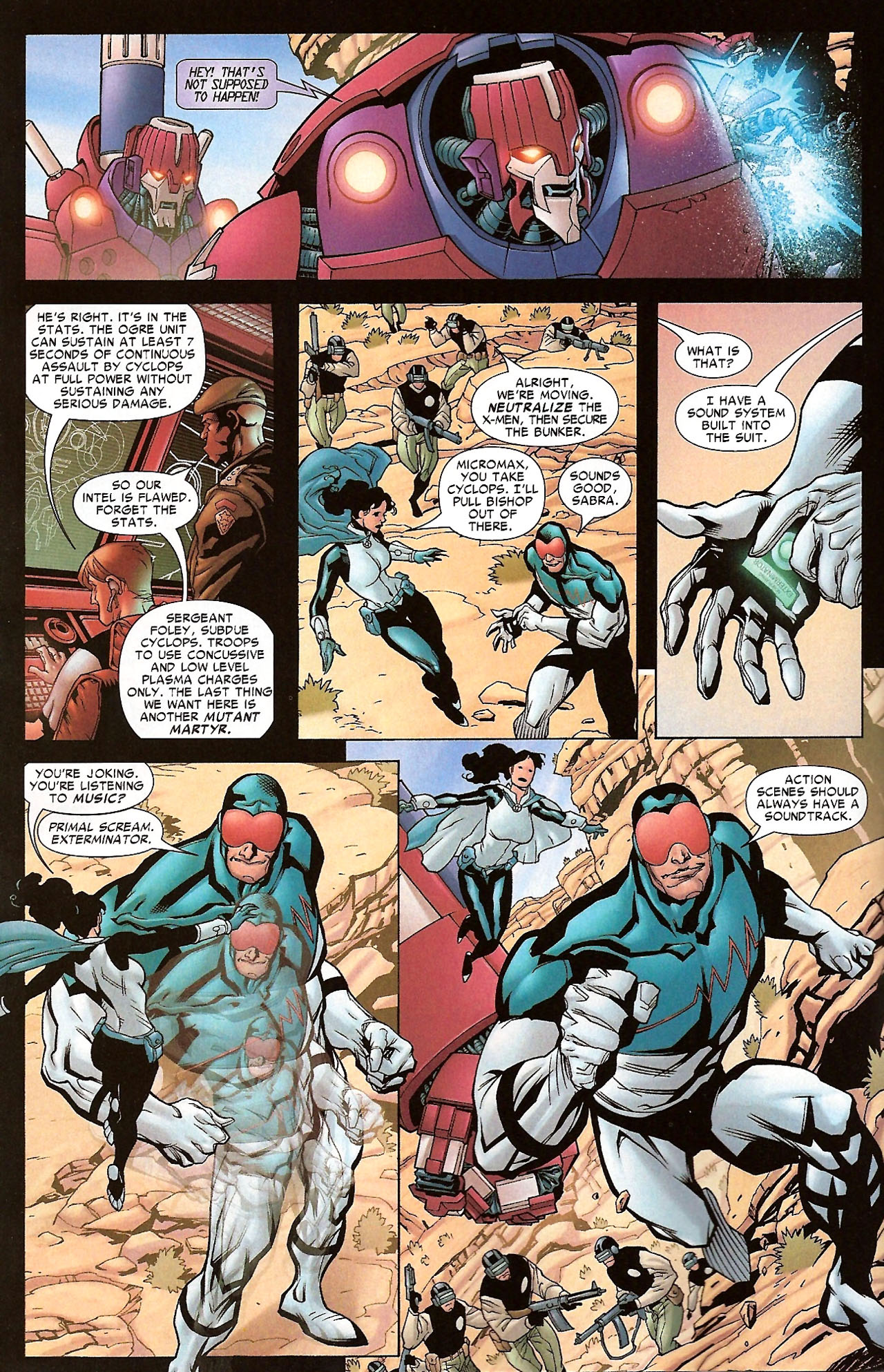 Read online Civil War: X-Men comic -  Issue #3 - 5