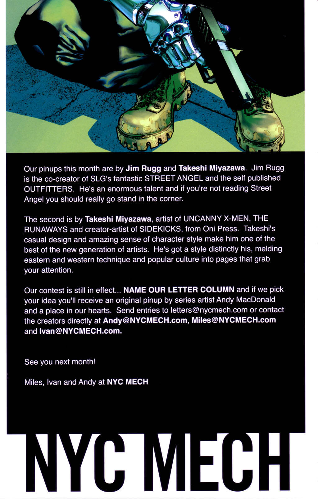 Read online NYC Mech comic -  Issue #2 - 30