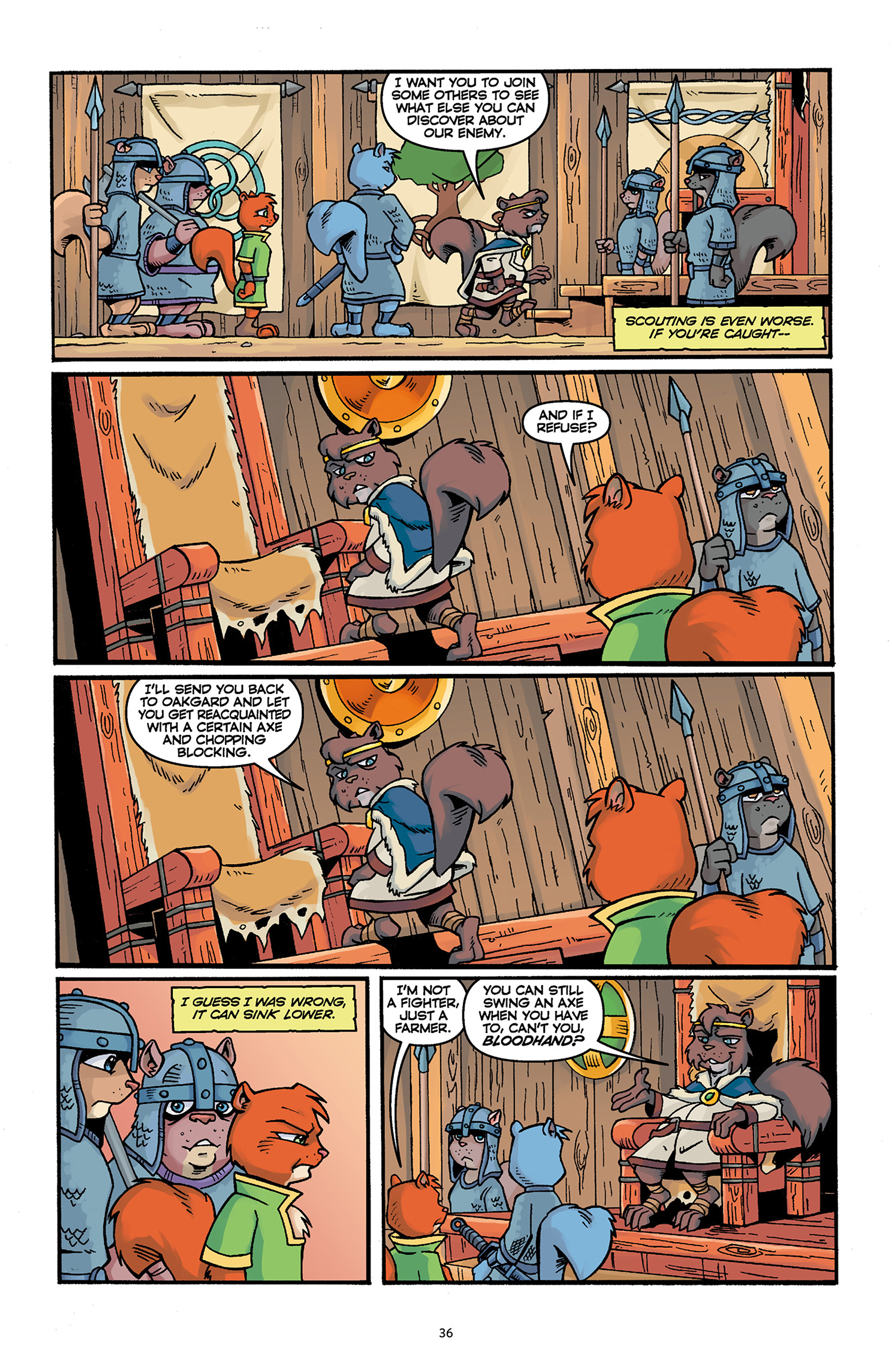Read online Sons of Ashgard: Ill Met in Elmgard comic -  Issue # TPB (Part 1) - 37