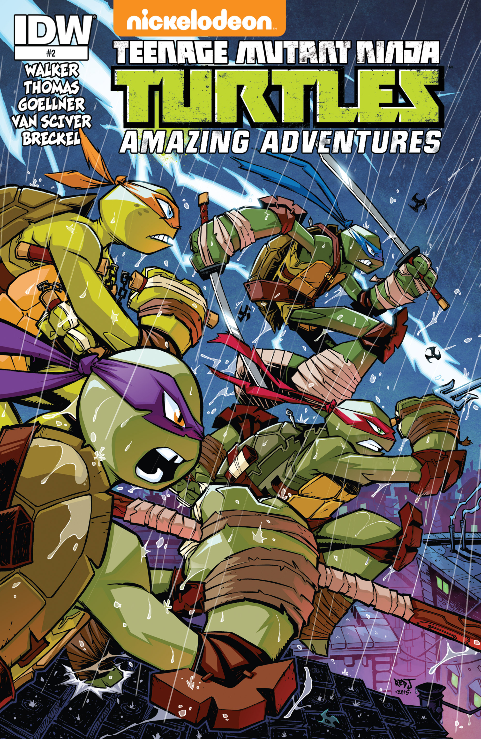 Read online Teenage Mutant Ninja Turtles Amazing Adventures comic -  Issue #2 - 1