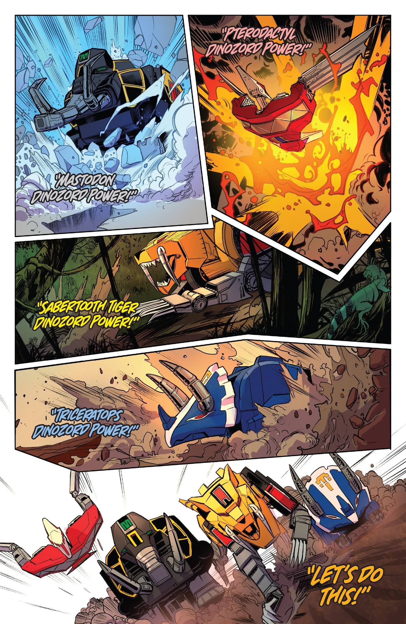 Read online Saban's Go Go Power Rangers comic -  Issue #4 - 12