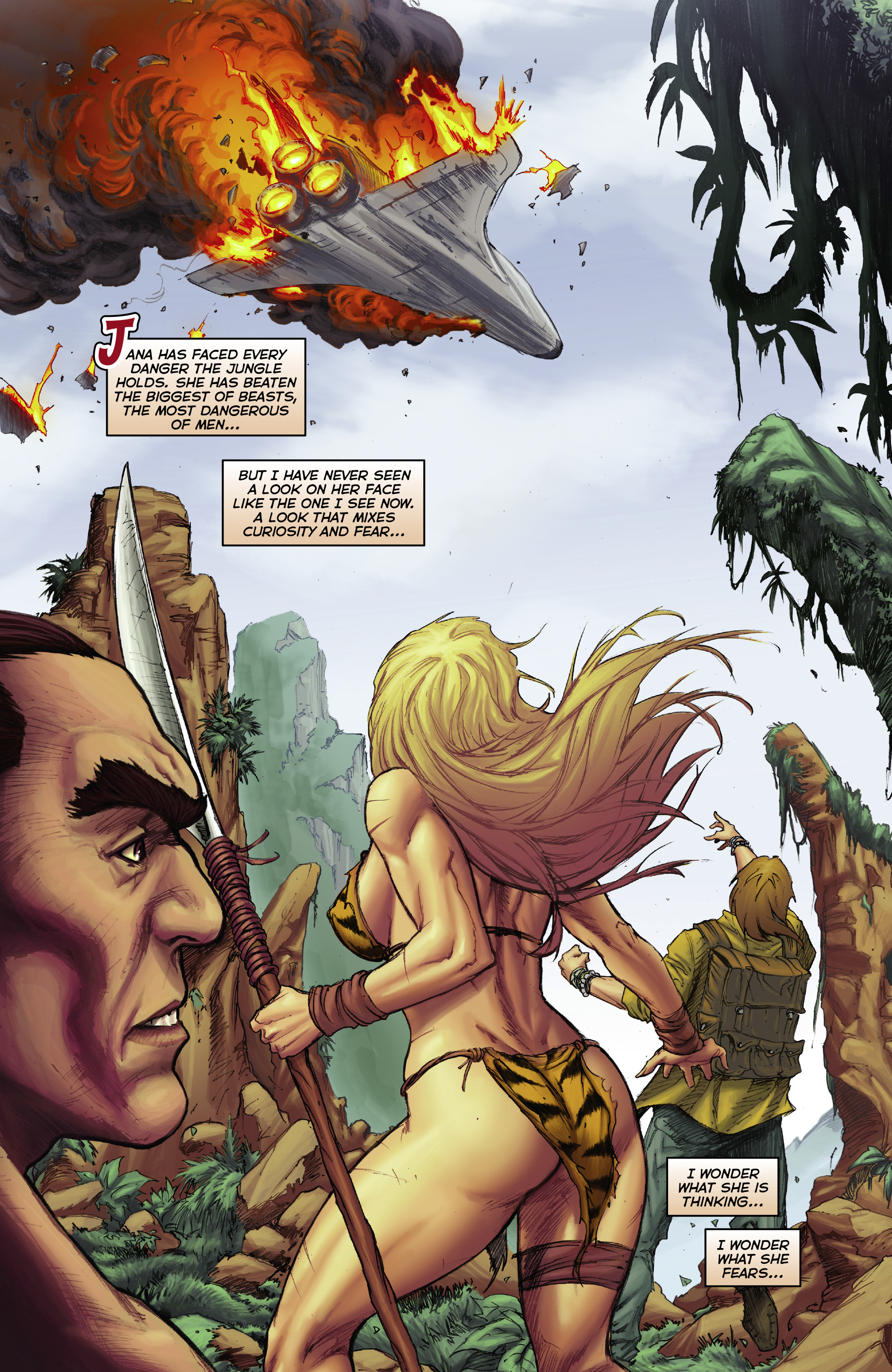 Read online Jungle Girl Season 2 comic -  Issue #1 - 3