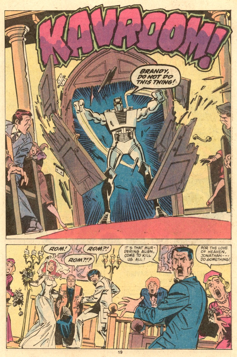 Read online ROM (1979) comic -  Issue #15 - 16