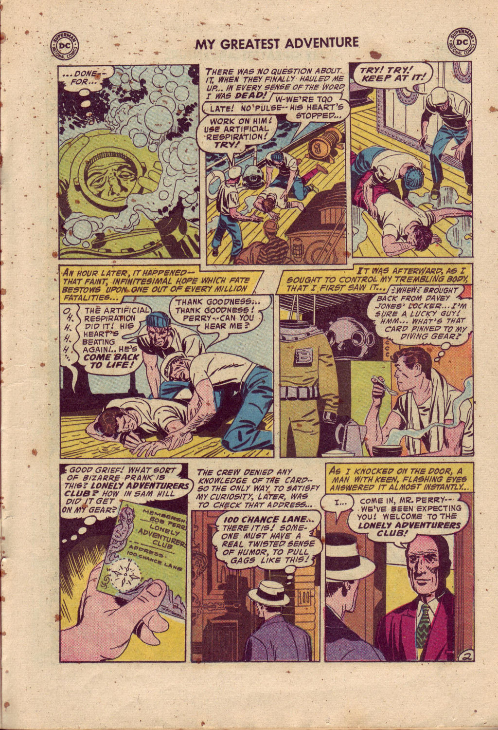 Read online My Greatest Adventure comic -  Issue #16 - 17