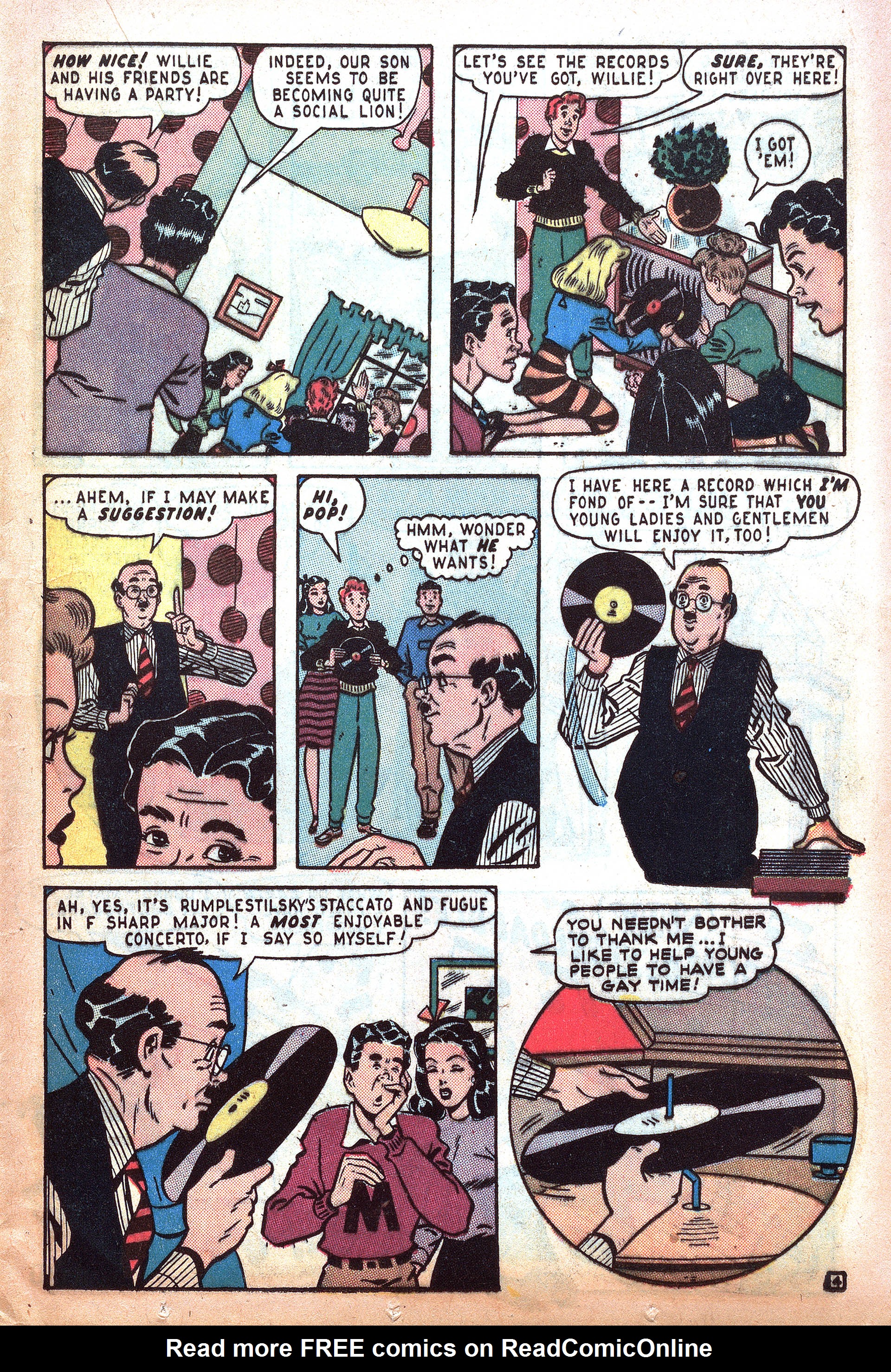 Read online Willie Comics (1946) comic -  Issue #10 - 21