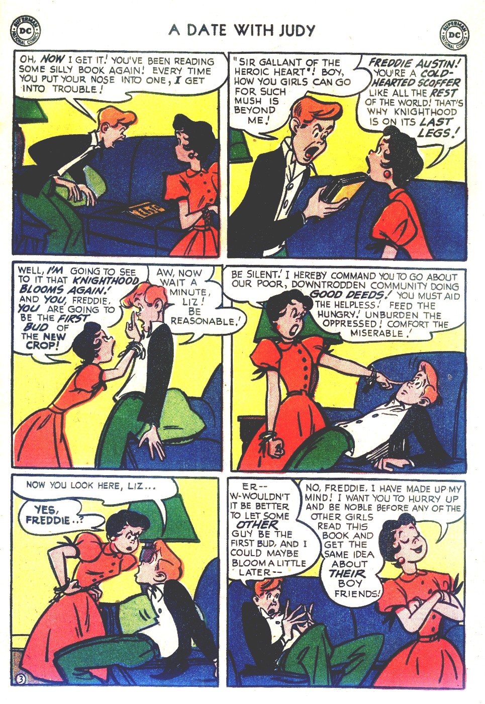 Read online A Date with Judy comic -  Issue #41 - 22