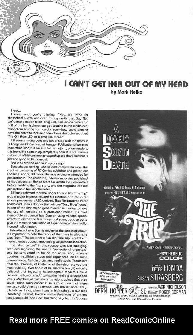Read online Synn: Girl From LSD comic -  Issue # Full - 30
