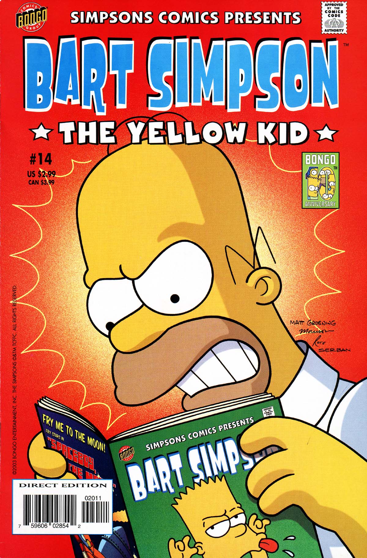 Read online Simpsons Comics Presents Bart Simpson comic -  Issue #14 - 1