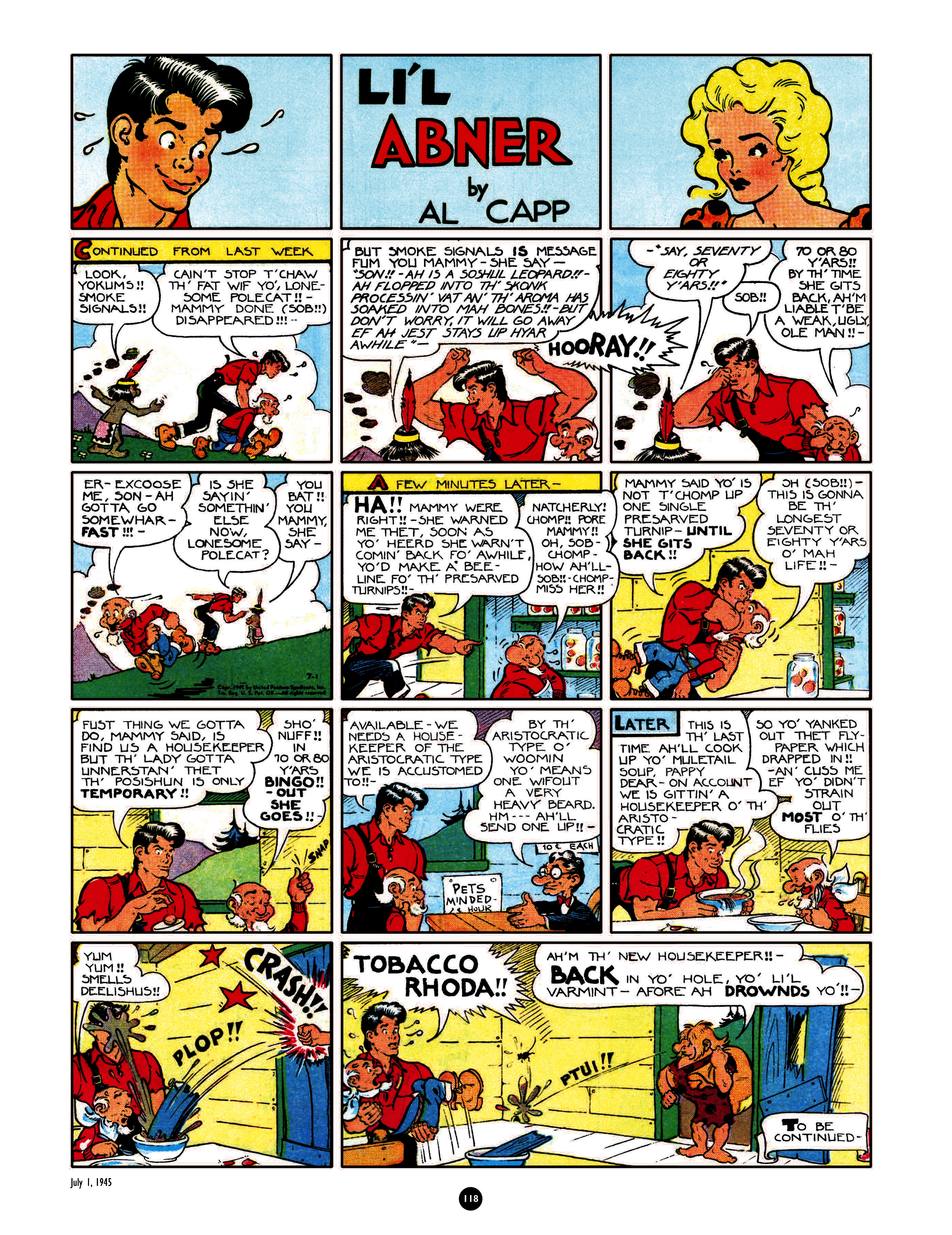 Read online Al Capp's Li'l Abner Complete Daily & Color Sunday Comics comic -  Issue # TPB 6 (Part 2) - 19