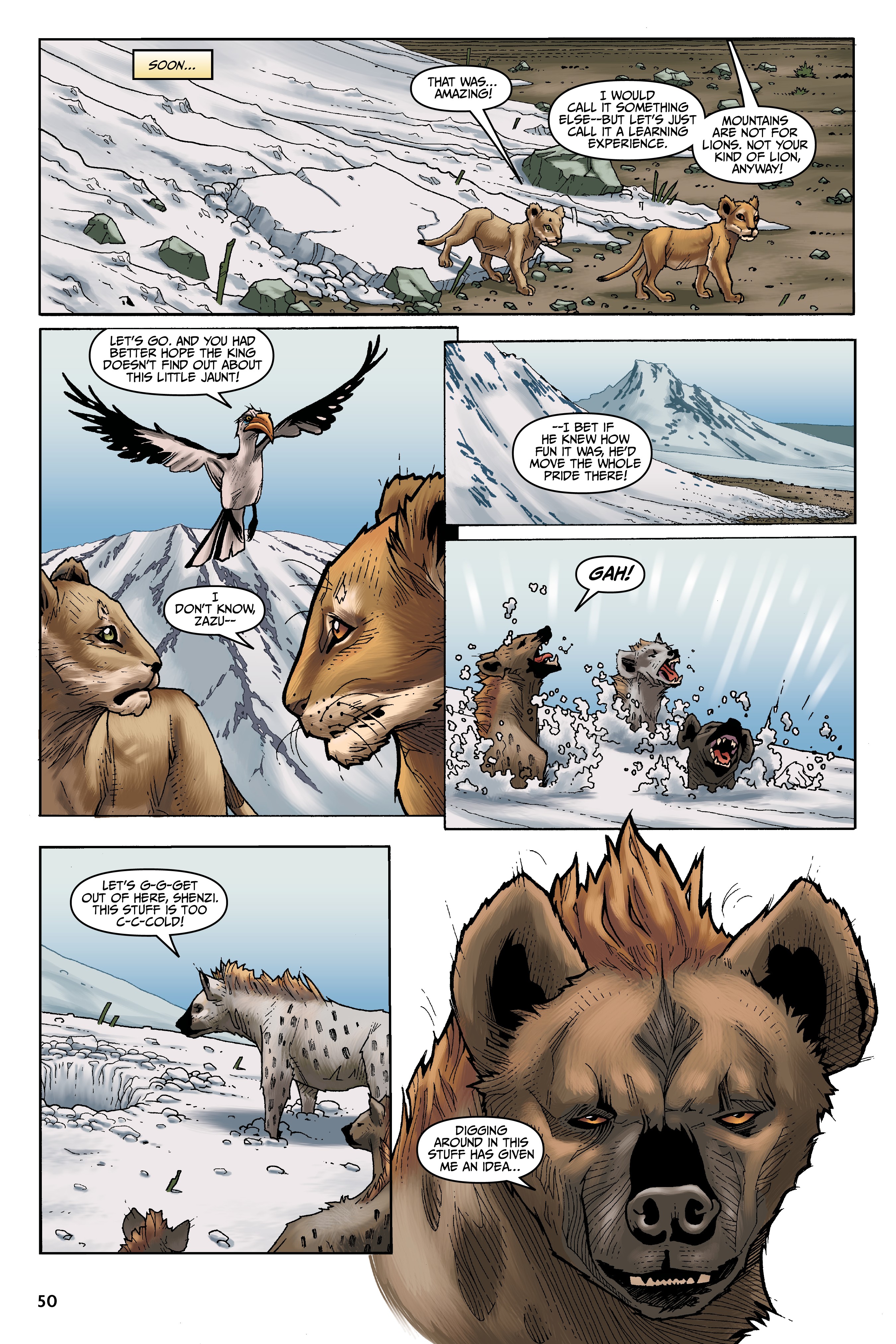 Read online Disney The Lion King: Wild Schemes and Catastrophes comic -  Issue # TPB - 51