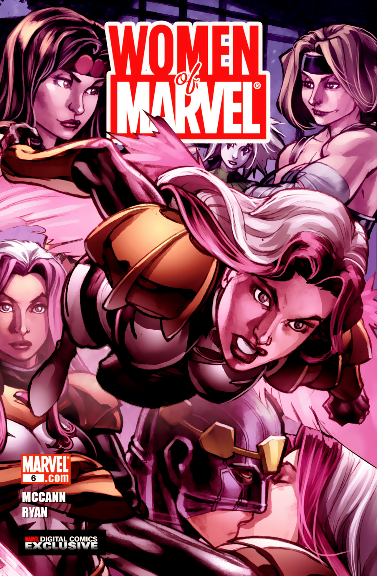 Read online Women of Marvel Digital comic -  Issue #6 - 1