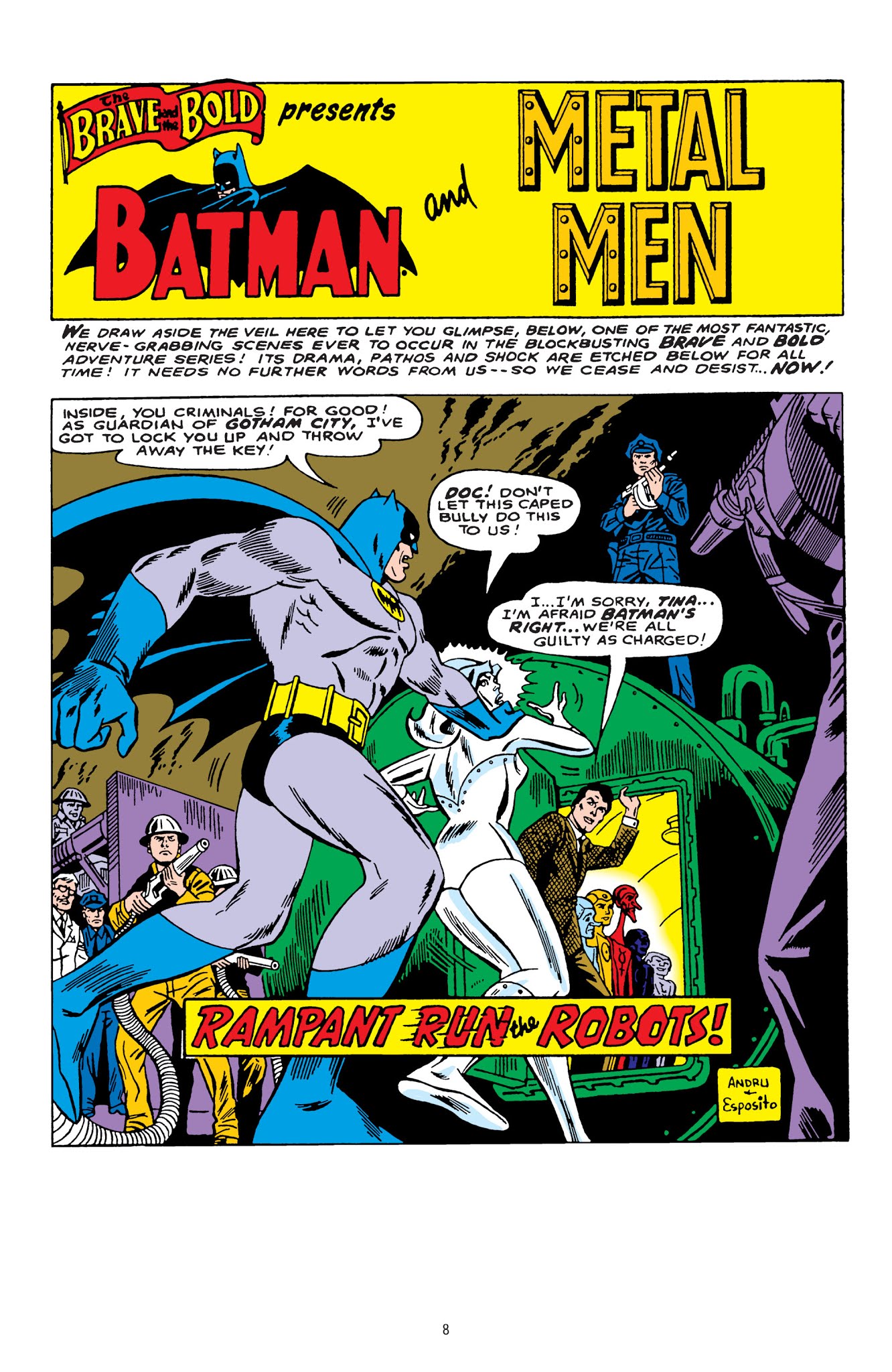 Read online Batman: The Brave and the Bold - The Bronze Age comic -  Issue # TPB (Part 1) - 8