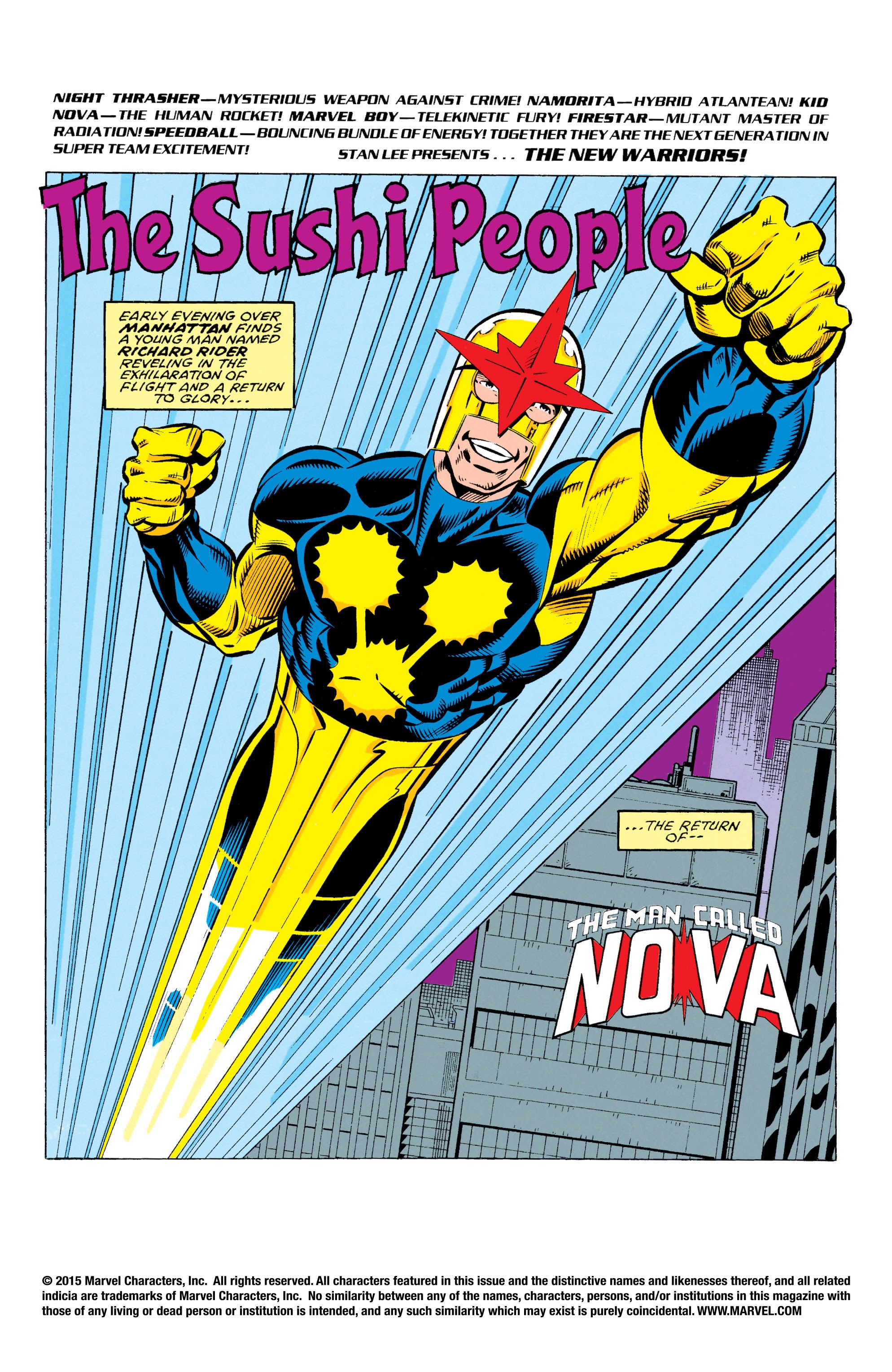 Read online The New Warriors comic -  Issue #15 - 2