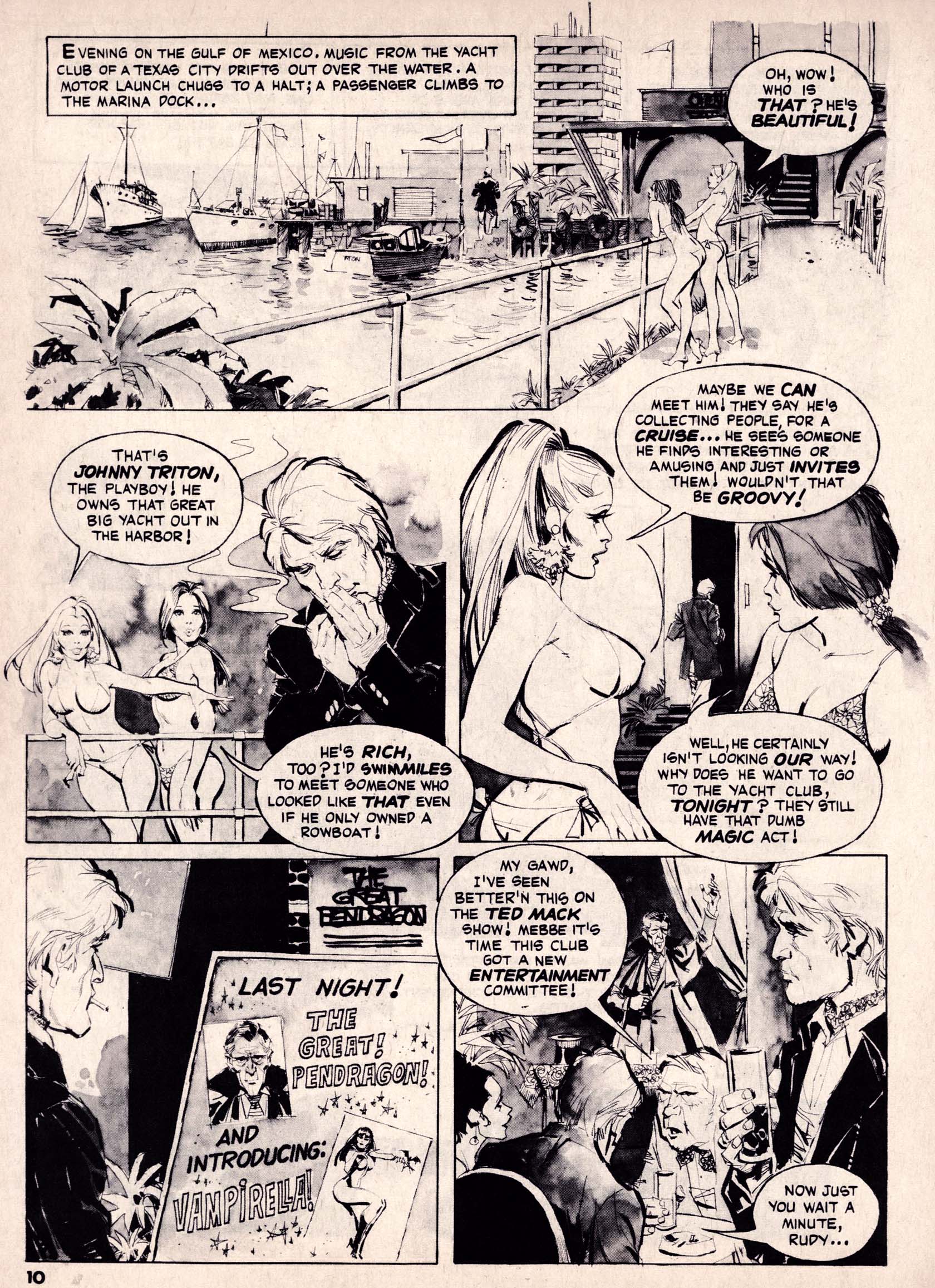 Read online Vampirella (1969) comic -  Issue #13 - 10