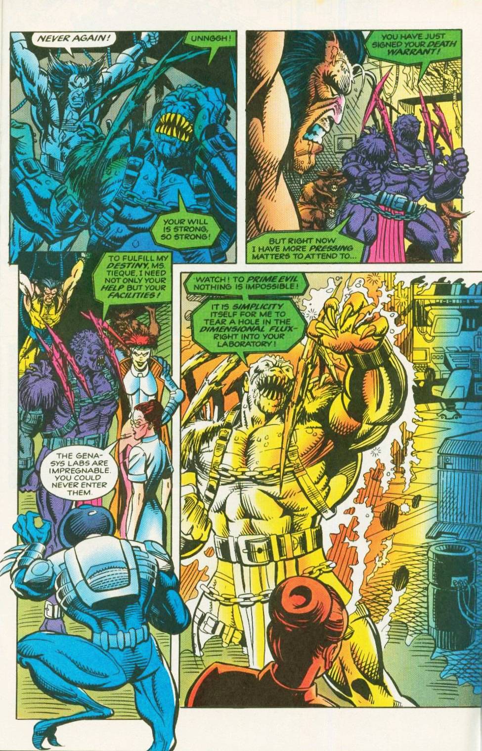 Read online Codename: Genetix comic -  Issue #3 - 13