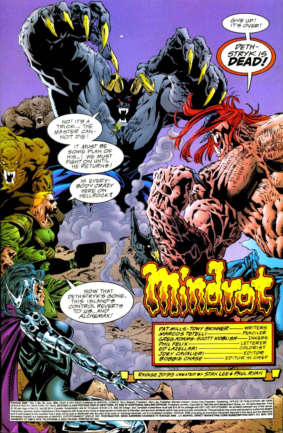 Read online Ravage 2099 comic -  Issue #32 - 3