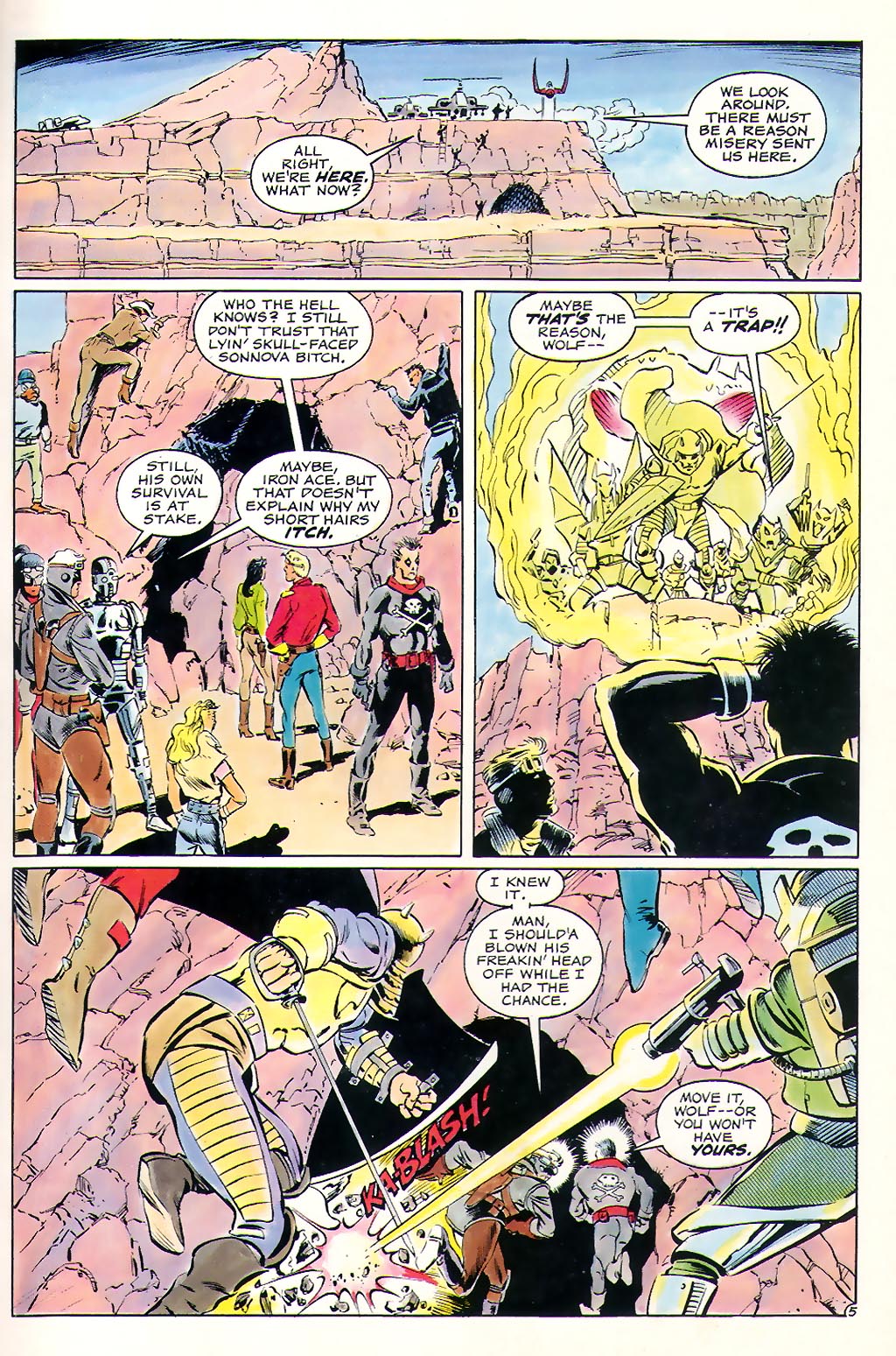 Read online Total Eclipse comic -  Issue #5 - 9