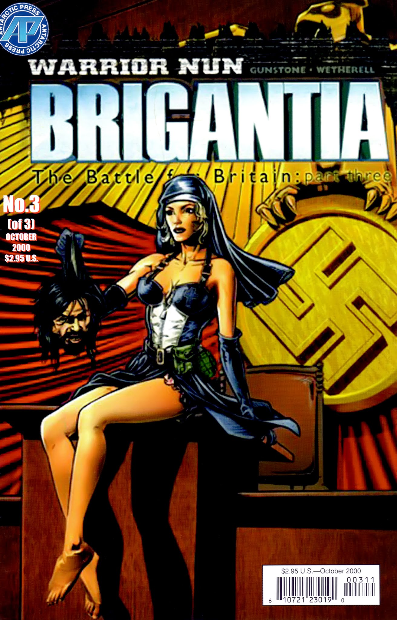 Read online Warrior Nun Brigantia comic -  Issue #3 - 1